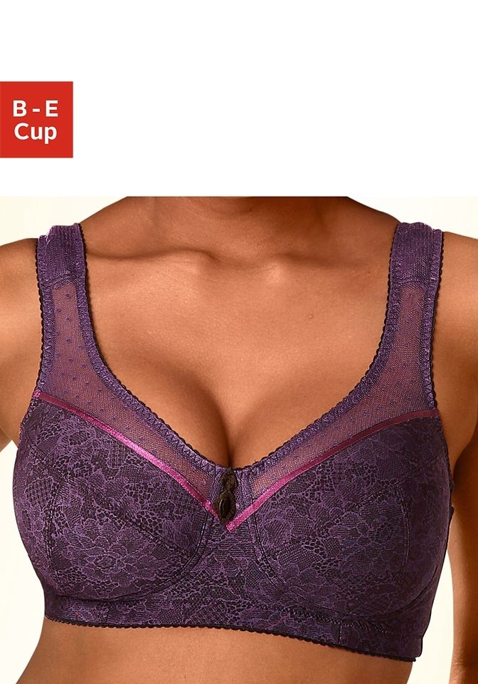 Online Stück), ohne (Packung, fleur 2 Shop OTTO Spitze femininer Entlastungs-BH, im Dessous mit Basic petite im Bügel Doppelpack,