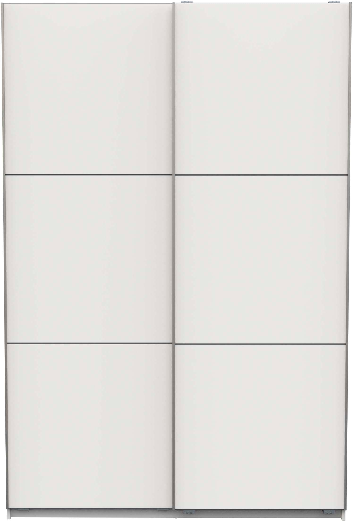 Demeyere GROUP Schiebetürenschrank »Alhambra«, (B/H/T ca. 148/224/60cm), viel Stauraum, 2 Kleiderstangen aus Stahl, viele Ablageflächen