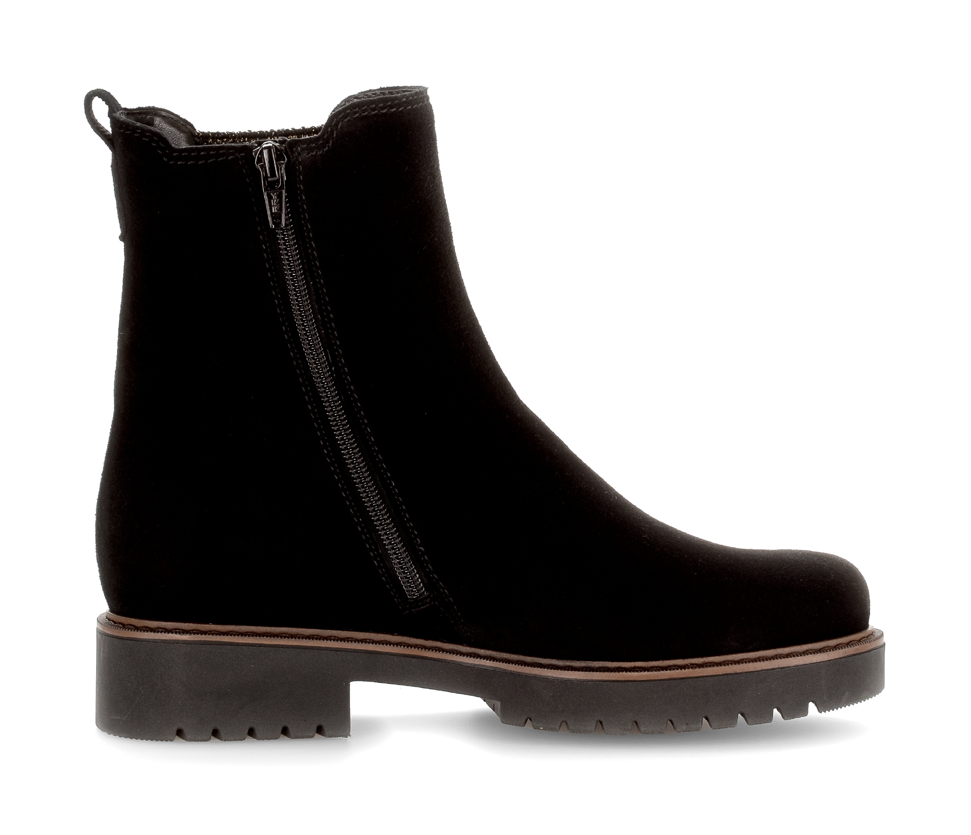 Gabor Chelseaboots »KOS«, Blockabsatz, Stiefelette in Komfortweite H (= sehr weit)