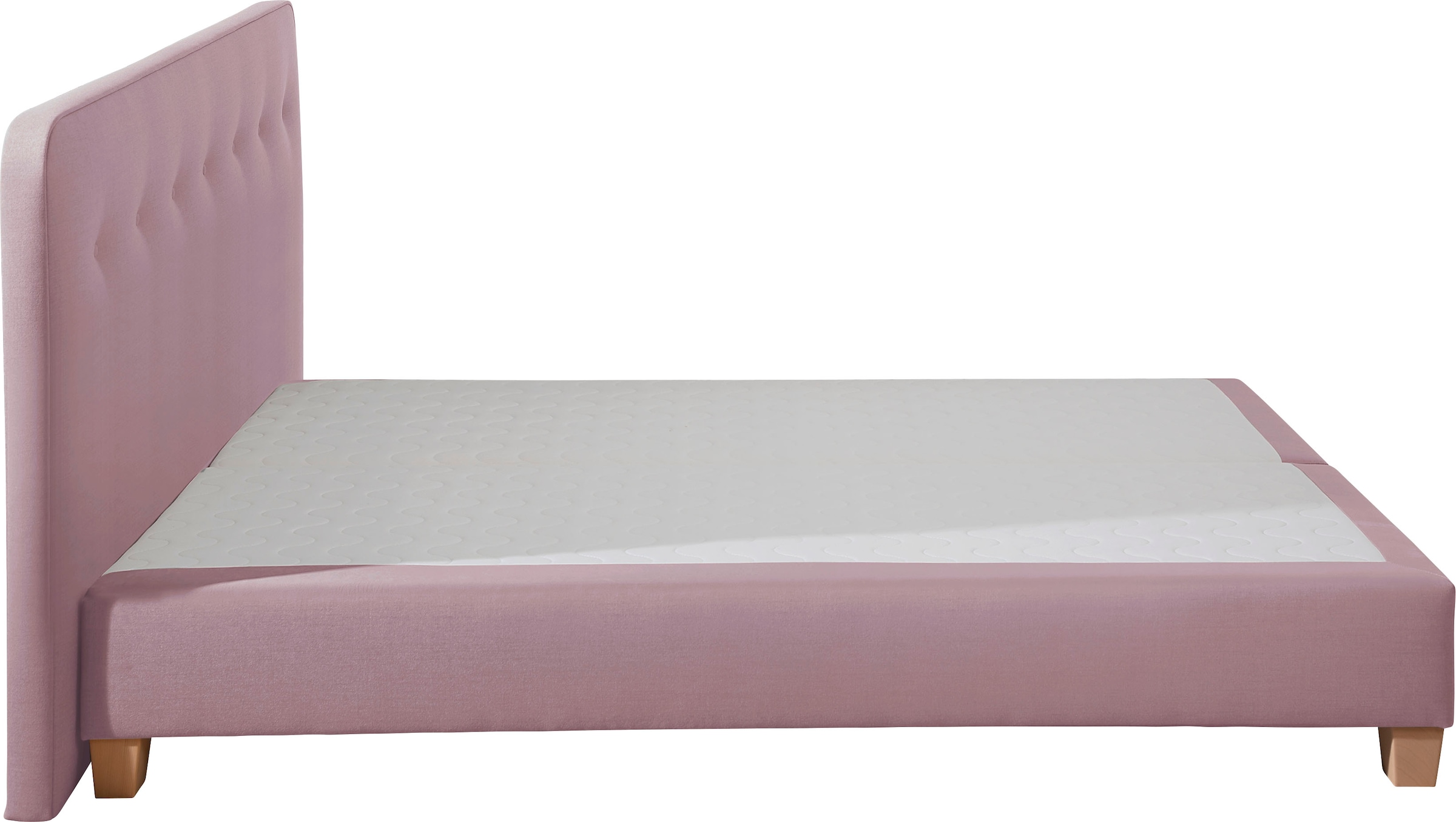 Home affaire Boxspringbett »Fargo«, in Überlänge 220 cm, mit Topper, 3 Ausführungen, 4, Breiten