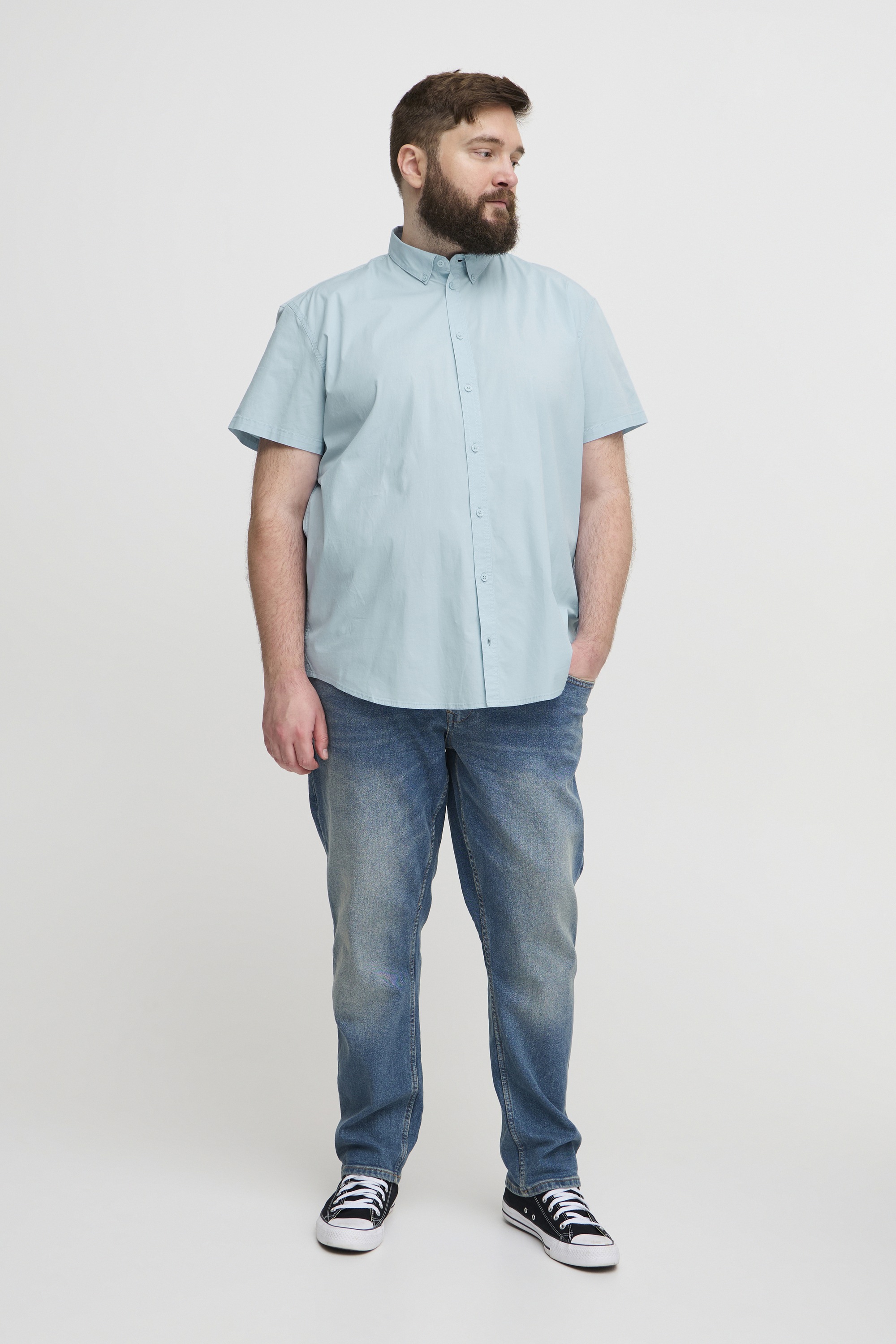 Blend Kurzarmshirt »Kurzarmhemd Herren Hemd«