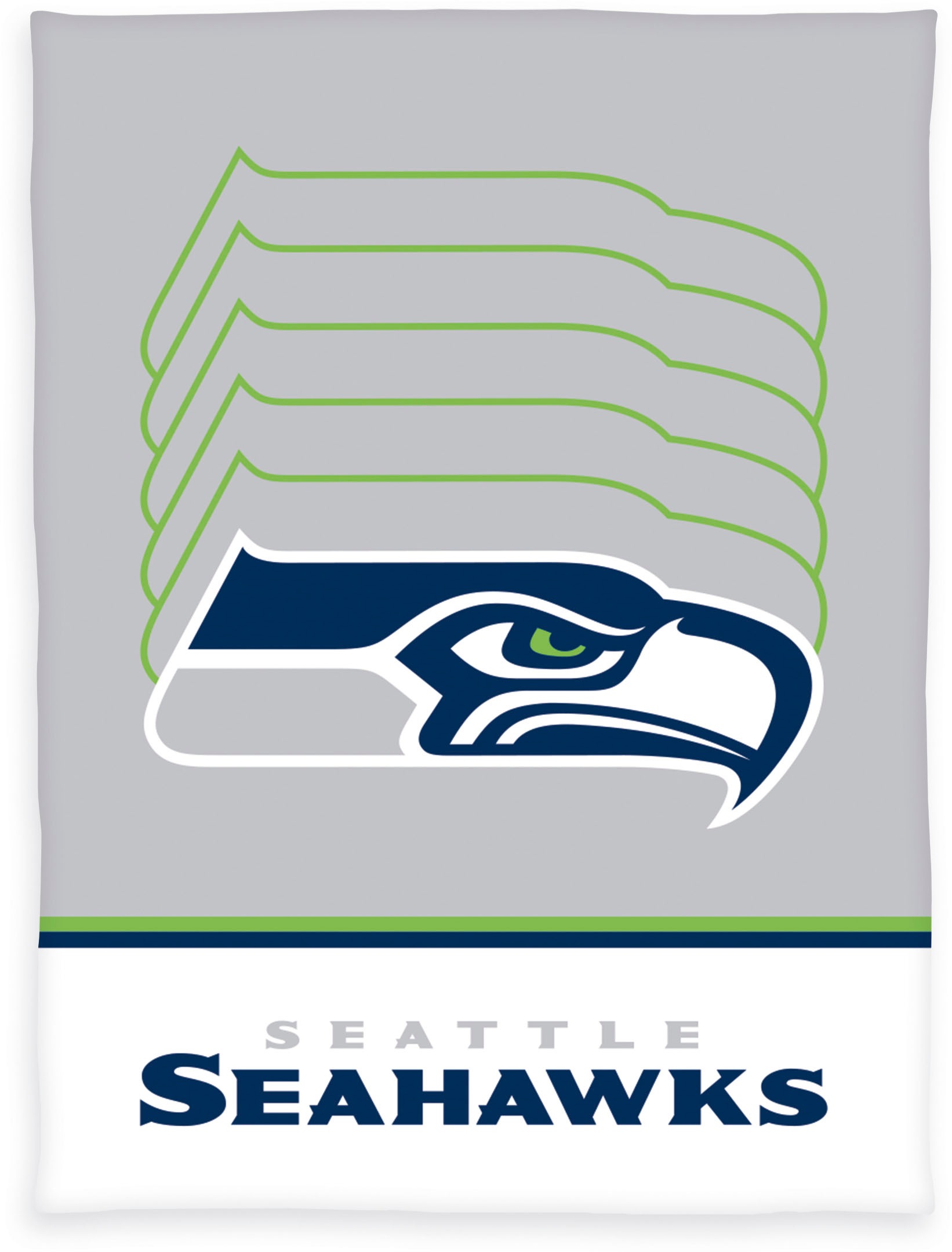 NFL Wohndecke »Seattle Seahawks«, mit tollem Super Bowl Motiv, American Football