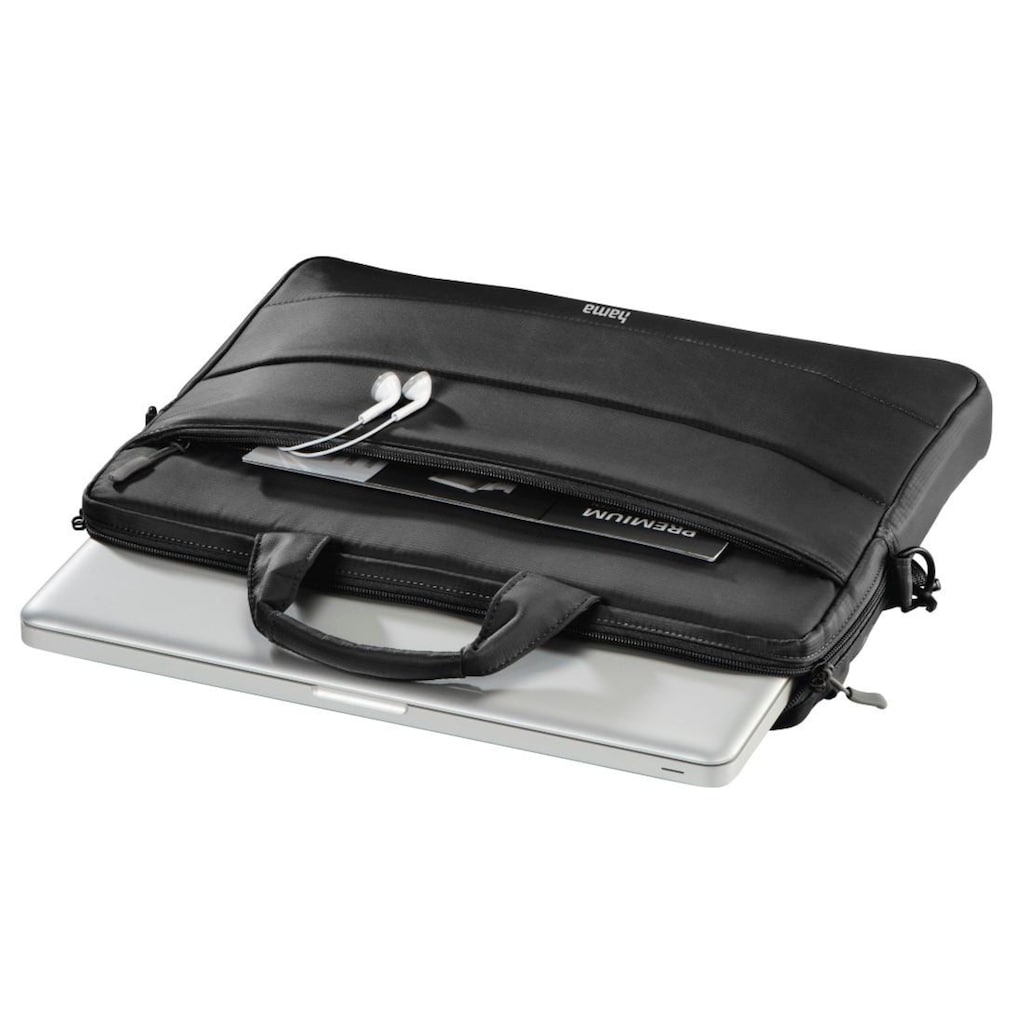 Hama Laptoptasche »Notebook Tasche bis 41 cm (16,2 Zoll), Farbe Schwarz, eleganter Look«