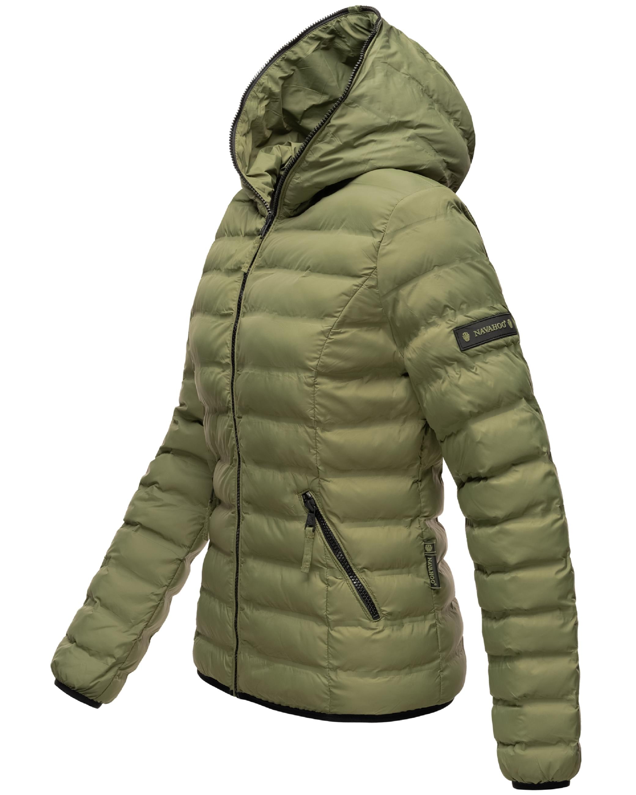 Navahoo Steppjacke »Übergangsjacke Neevia«, mit Kapuze, modische Damen Übergangsjacke mit Kapuze