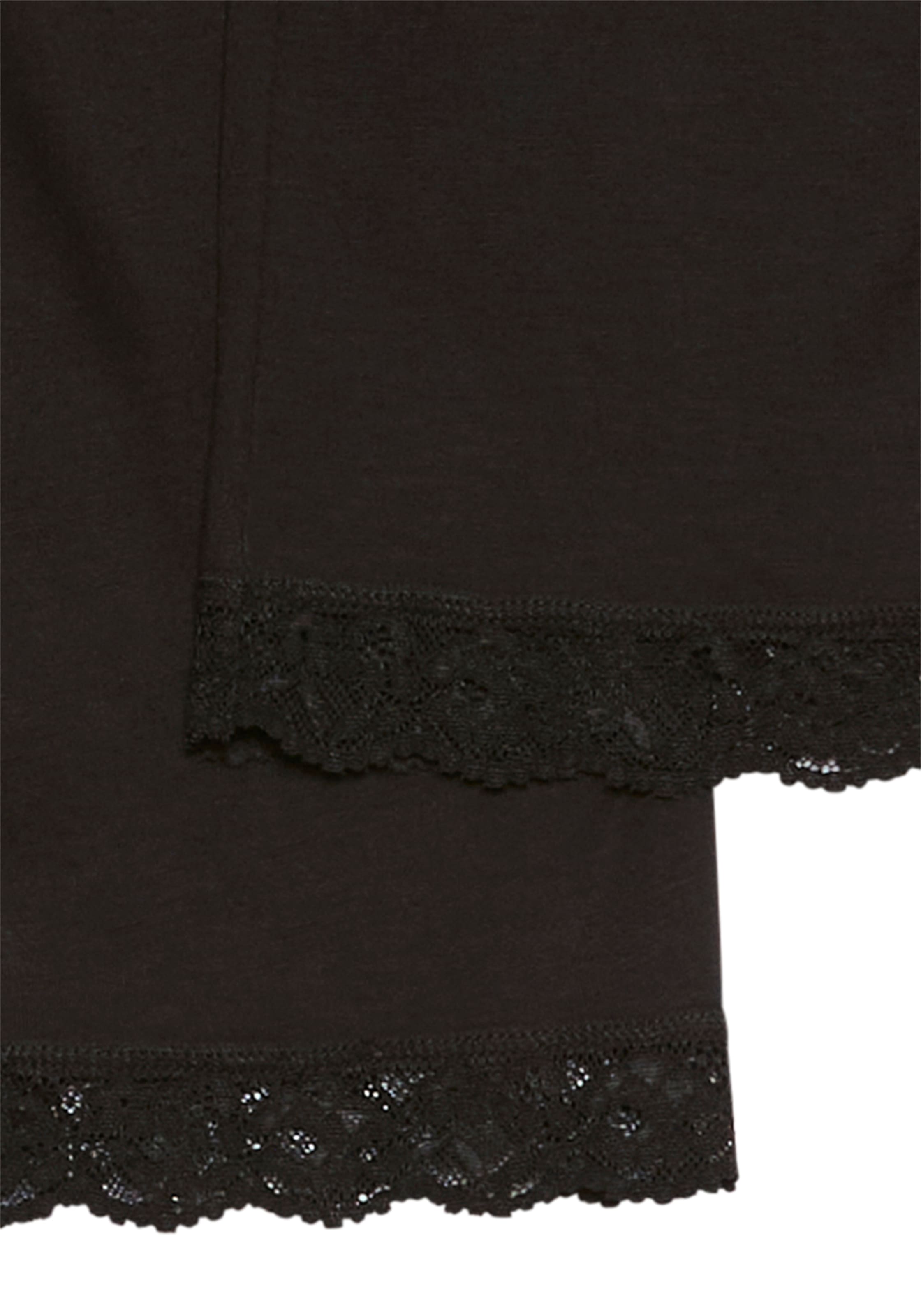 LASCANA Schlafhose  mit Spitzenbesatz  am Beinaum