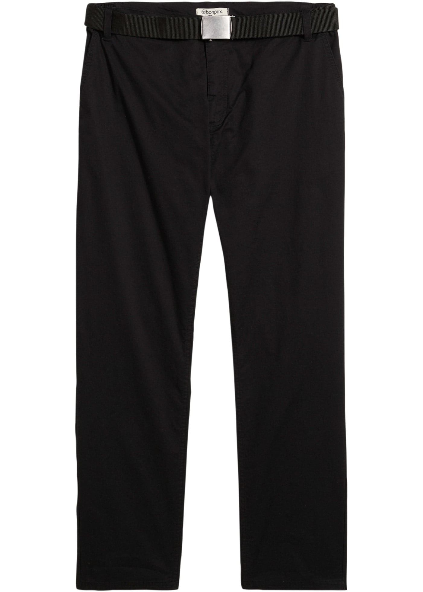 bonprix Chinohose  aus Baumwolle mit Elasthan-Anteil, seitlicher Gummizug in der Taille