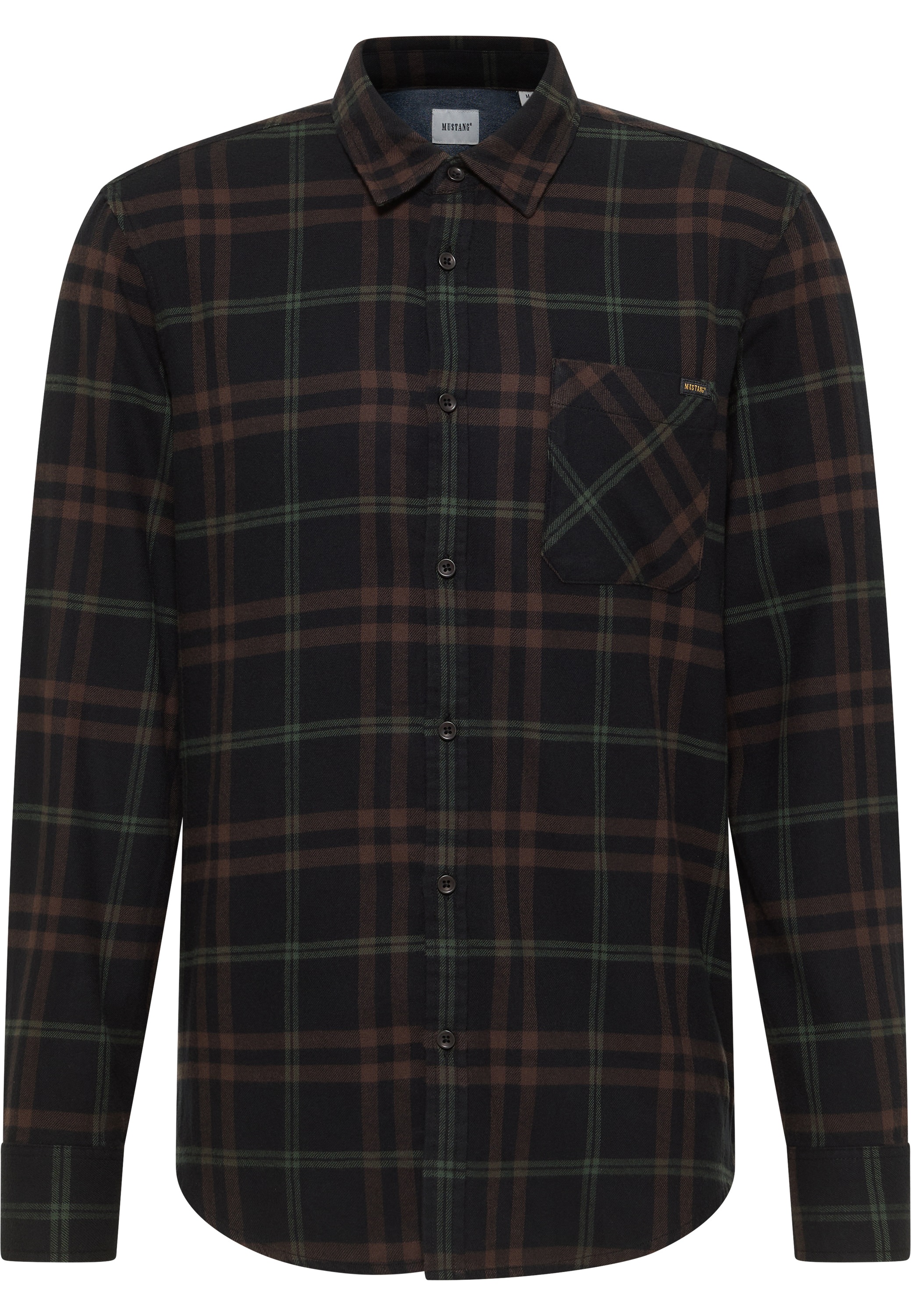 MUSTANG Langarmhemd »Herren Style Eastbridge«