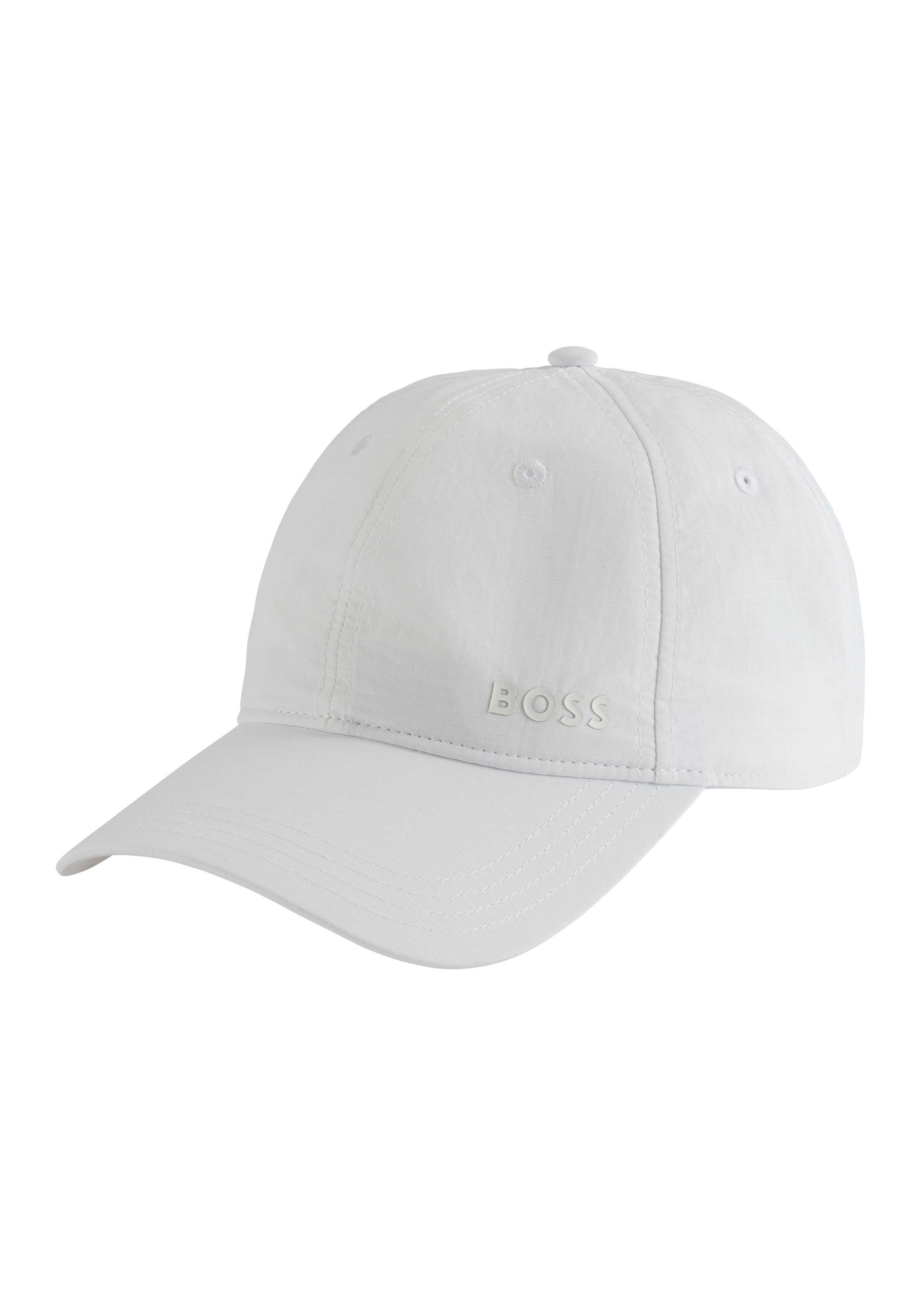 BOSS GREEN Fitted Cap »Lach-RS«, Technical Sport Ripstop, UV-Protection, Weite verstellbar