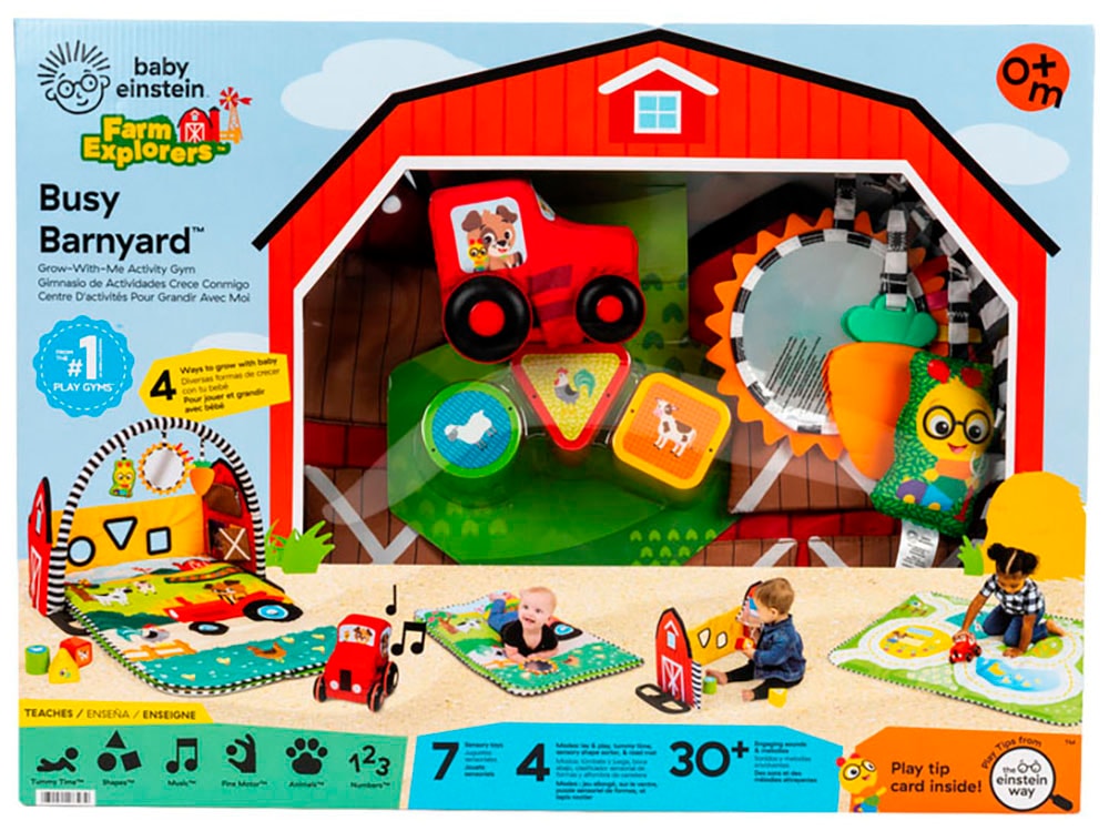 Baby Einstein Spielbogen »Farm Explorers Busy Barnyard Grow With Me« mit Sound