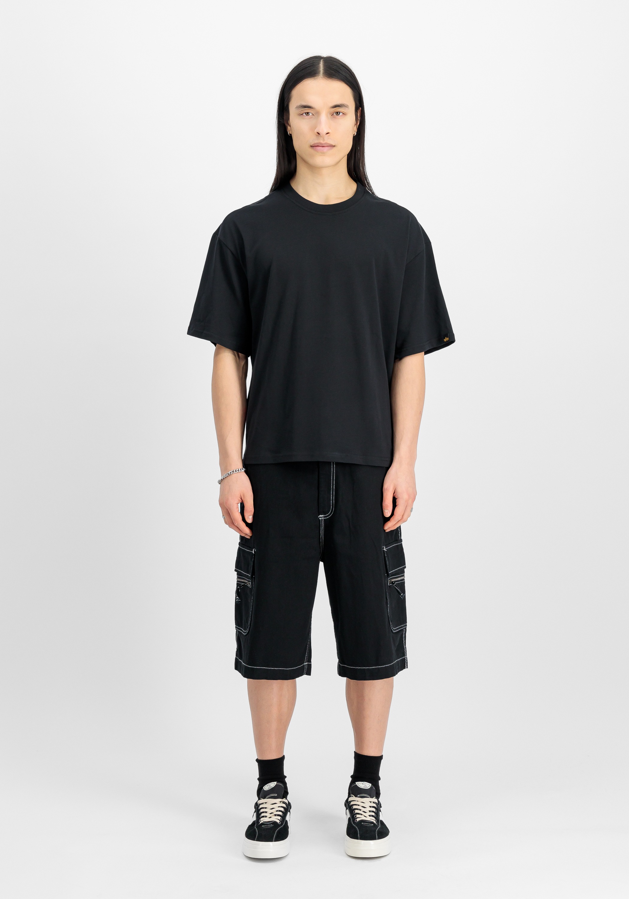 Alpha Industries T-Shirt »Aloha Flower Backprint T-Shirt T-Shirts«