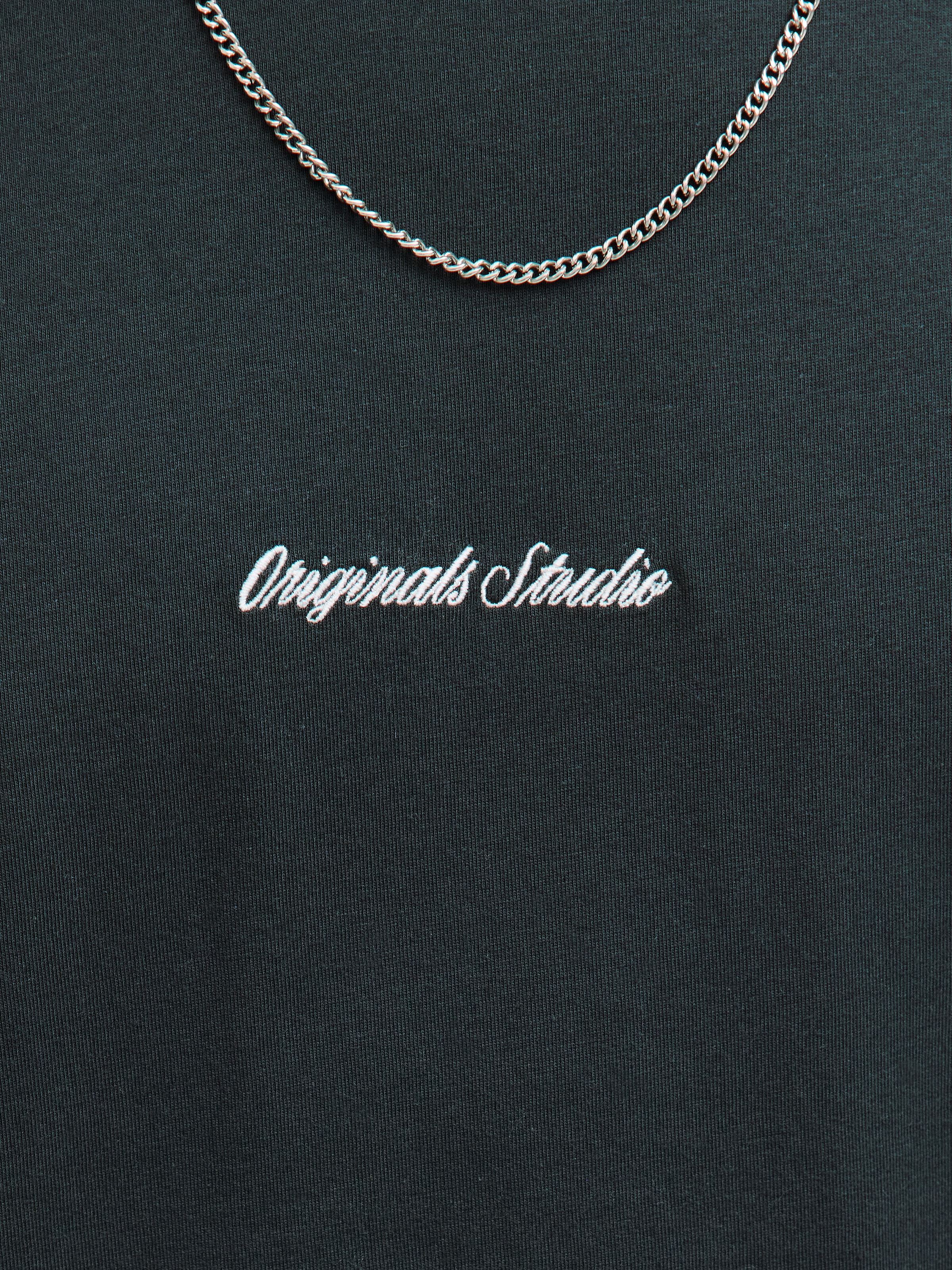 Jack & Jones Kurzarmshirt »JORNORREBRO EMB TEE SS CREW NECK NOOS« mit Logo Print