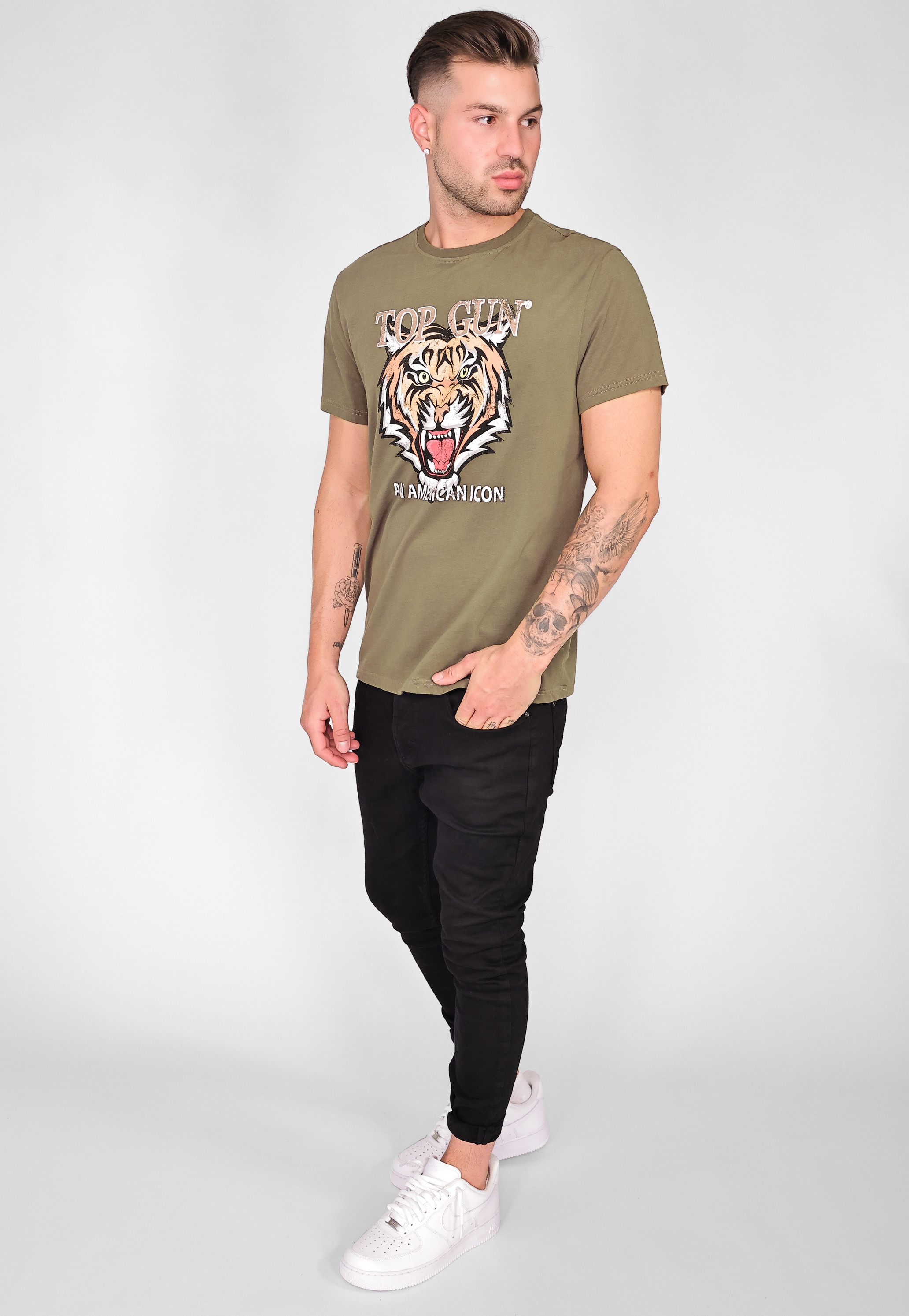 TOP GUN T-Shirt »T-Shirt TG20213017«