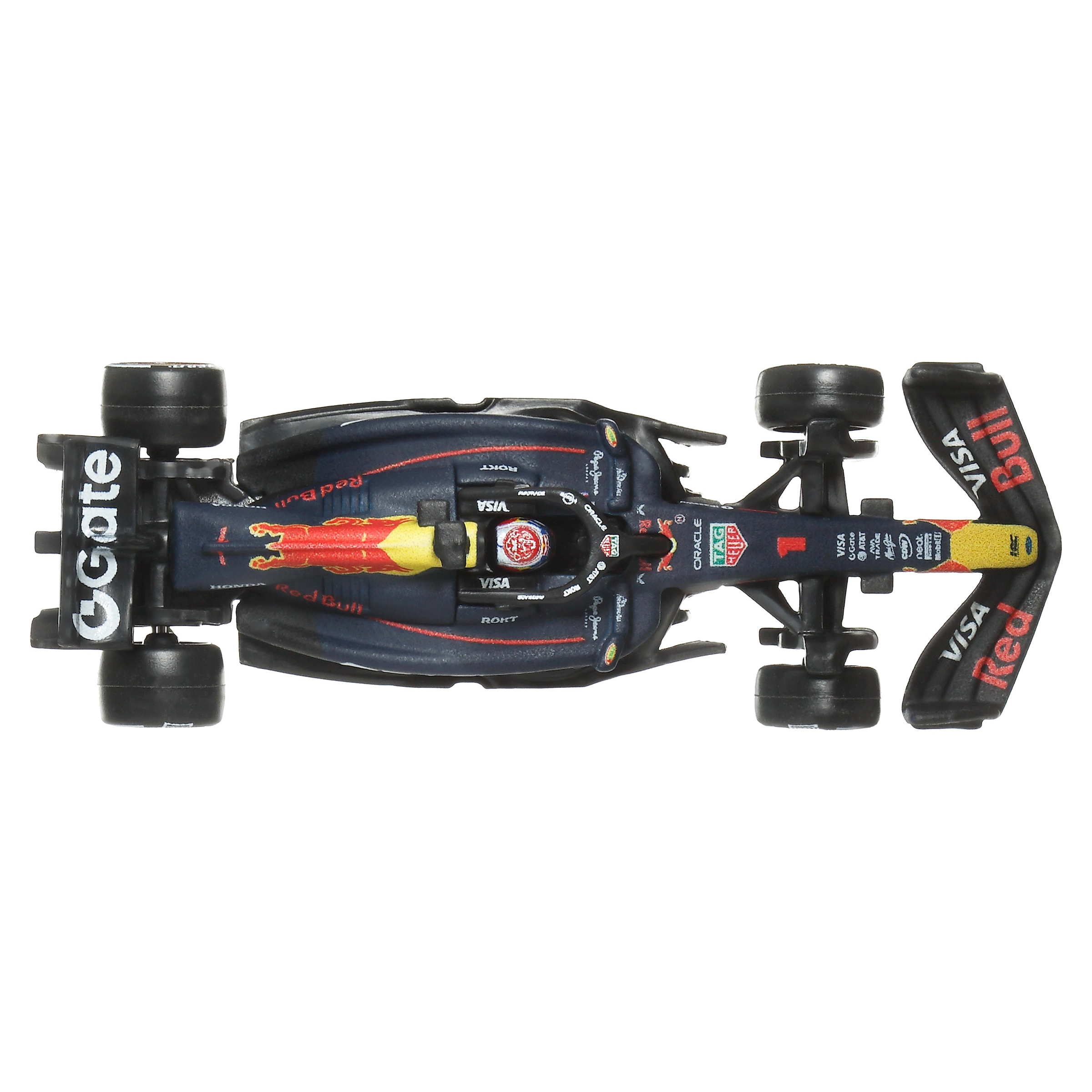 Hot Wheels Spielzeug-Rennwagen »Premium Oracle Red Bull Racing, Max Verstappen und Nr. Yuki Tsunoda« Maßstab 1:64