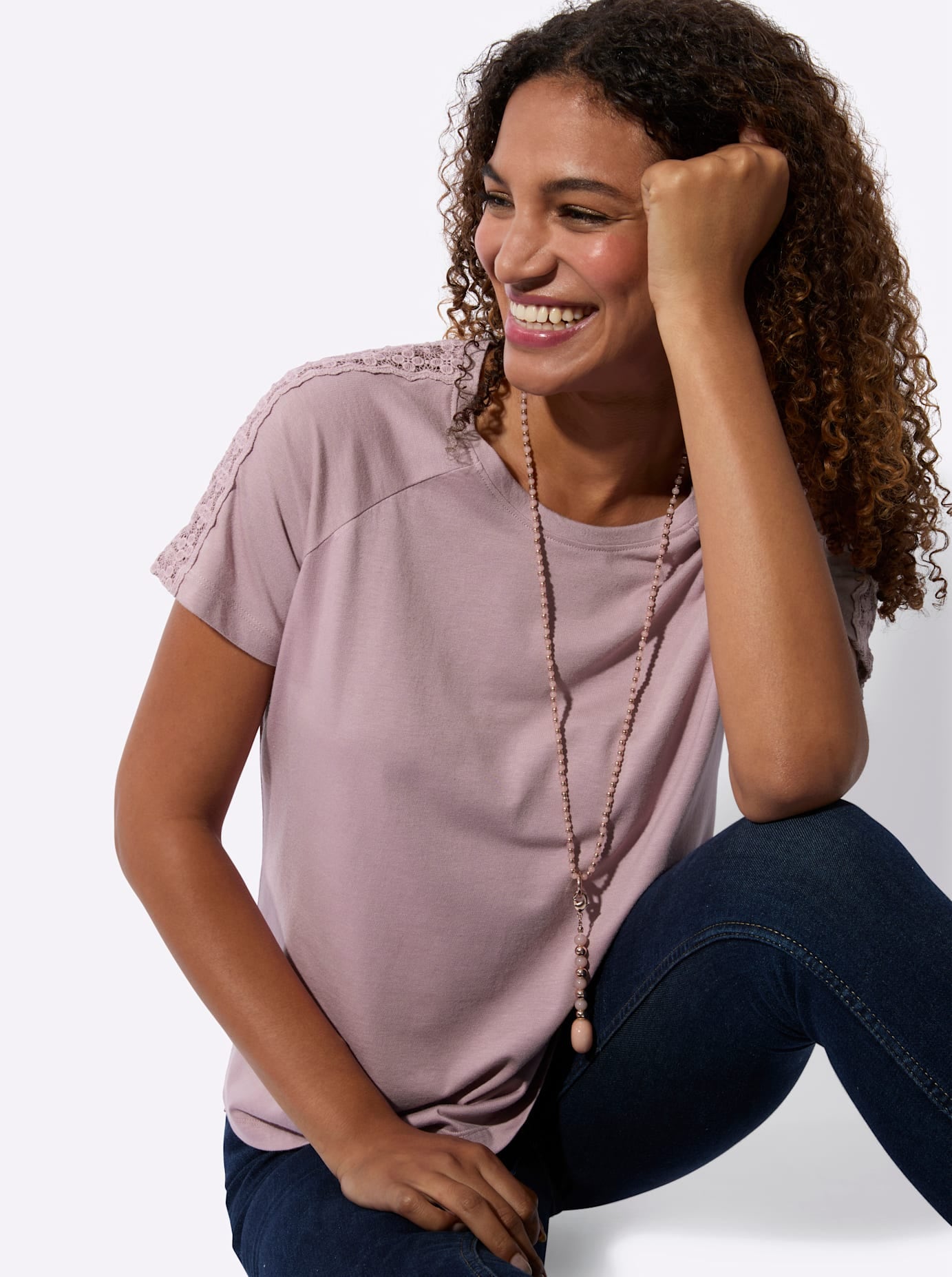 Inspirationen Kurzarmshirt »Shirt« 1 tlg.