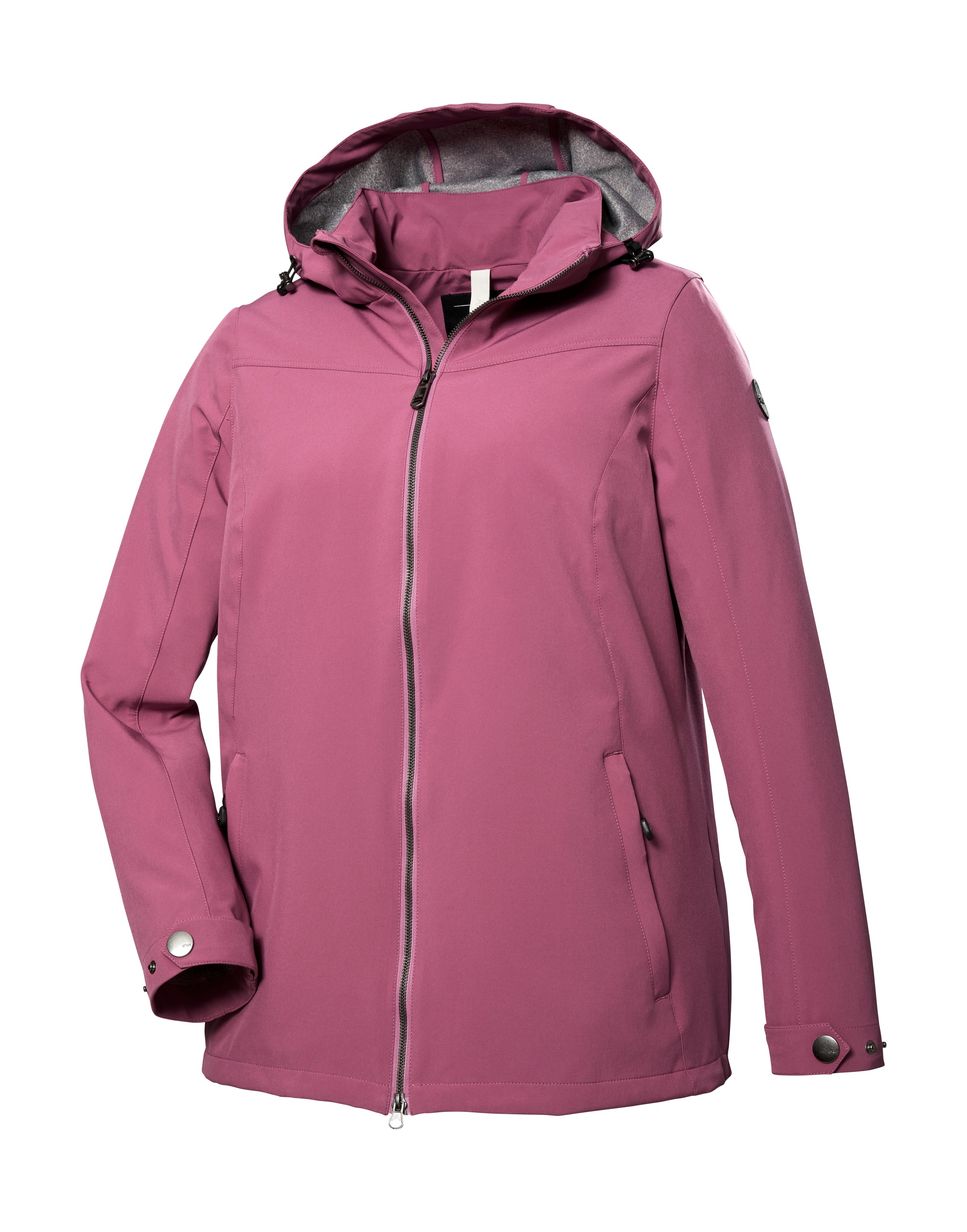 STOY Softshelljacke »STS 1 WMN SFTSHLL JCKT«, Damen Softshelljacke: wasserabweisend, atmungsaktiv, umweltfreundlich