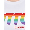 OTTO T-Shirt »OTTO Logo Regenbogen Pride Edition«, aus zertifizierter Bio-Baumwolle mit LOGO-Druck