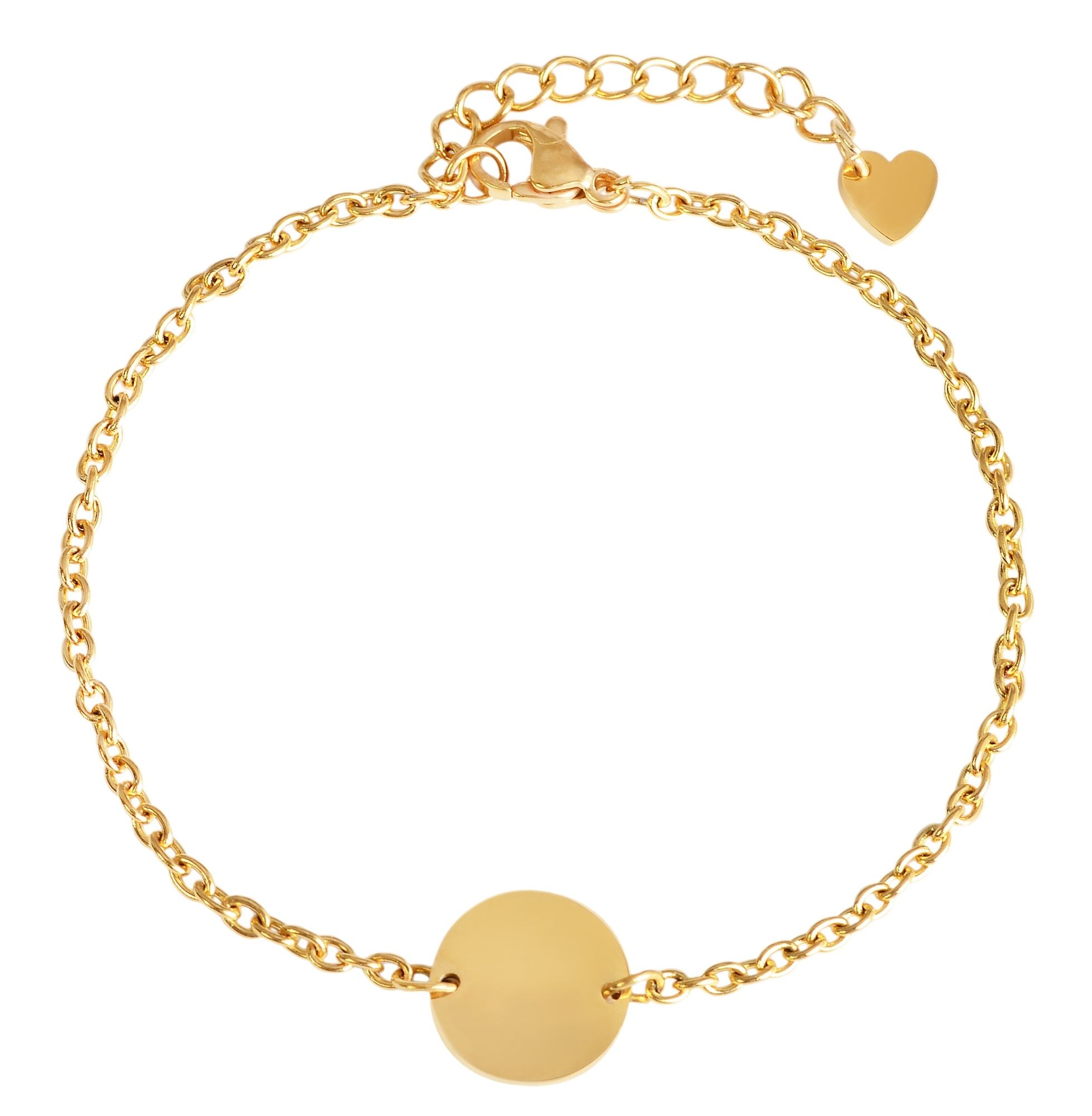 Adelia´s Armband »Damen Armband aus Edelstahl 17 cm«