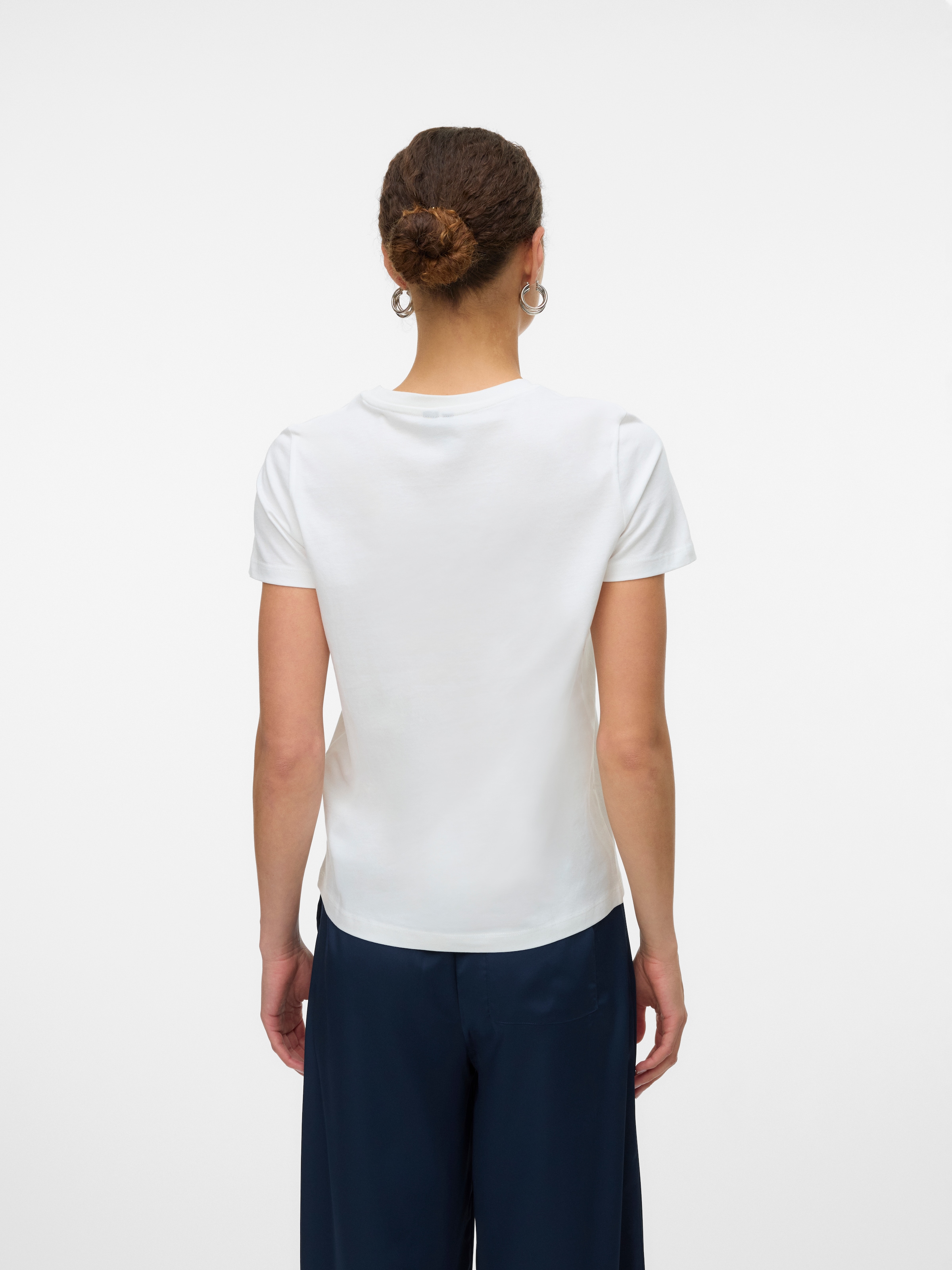 Vero Moda Kurzarmshirt »VMSILJA FRANCIS SS TOP BOX JRS SPE«