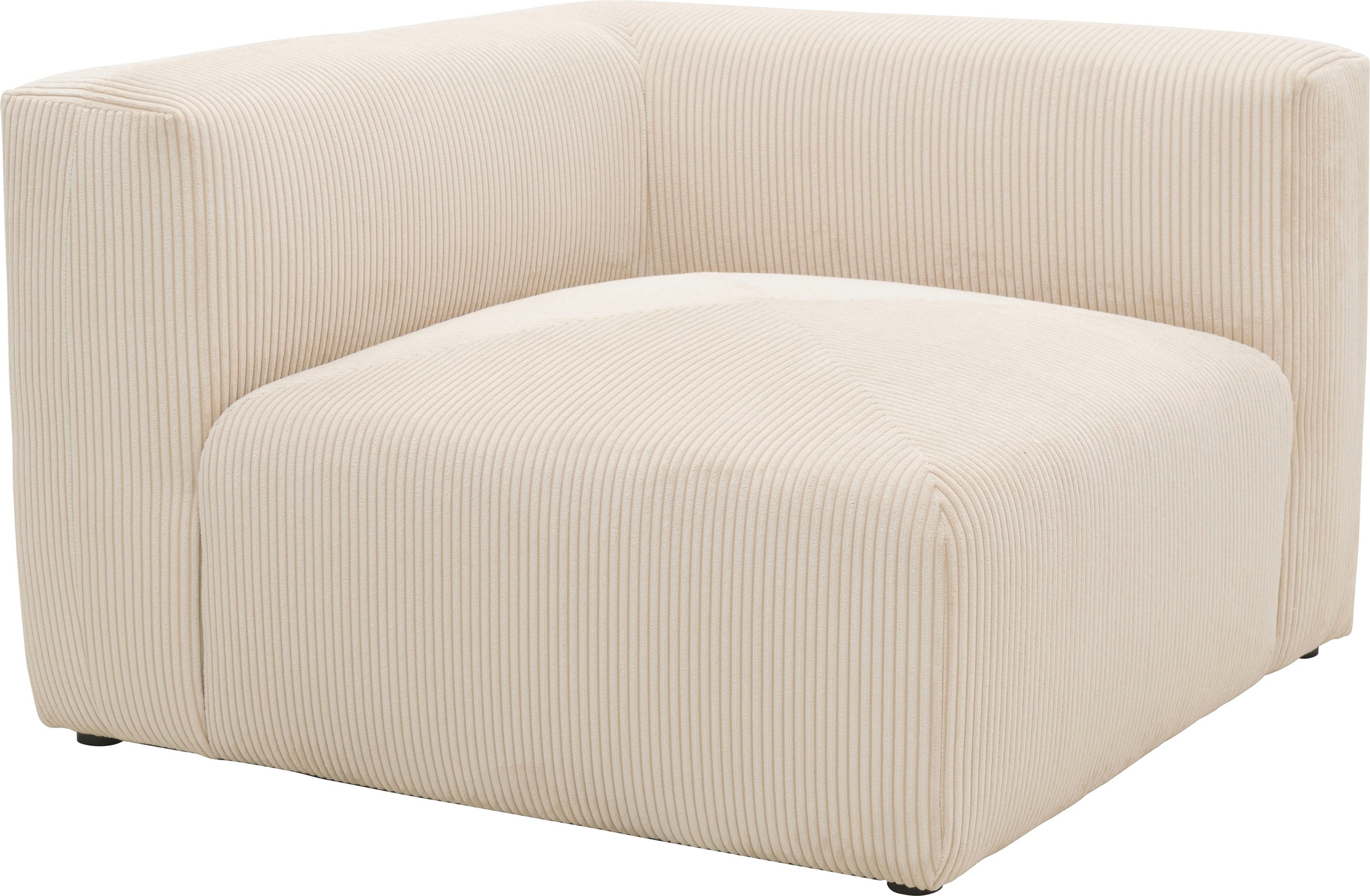 RAUM.ID Sofa-Eckelement »Gerrid«, Cord-Bezug, Modul-Eckelement, auch einzeln stellbar