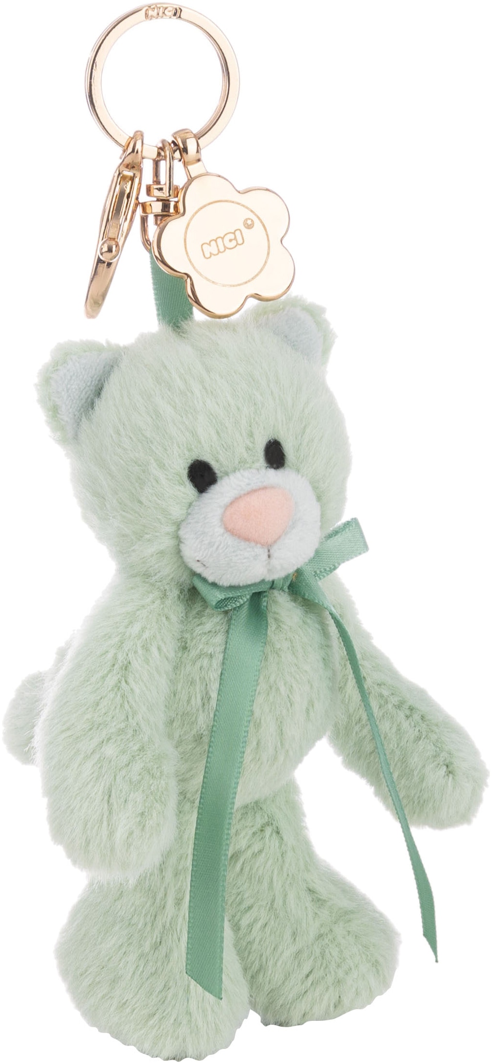 Nici Plüschanhänger »Classic Bear, Katze Felli, mint, 13 cm« mit Charm