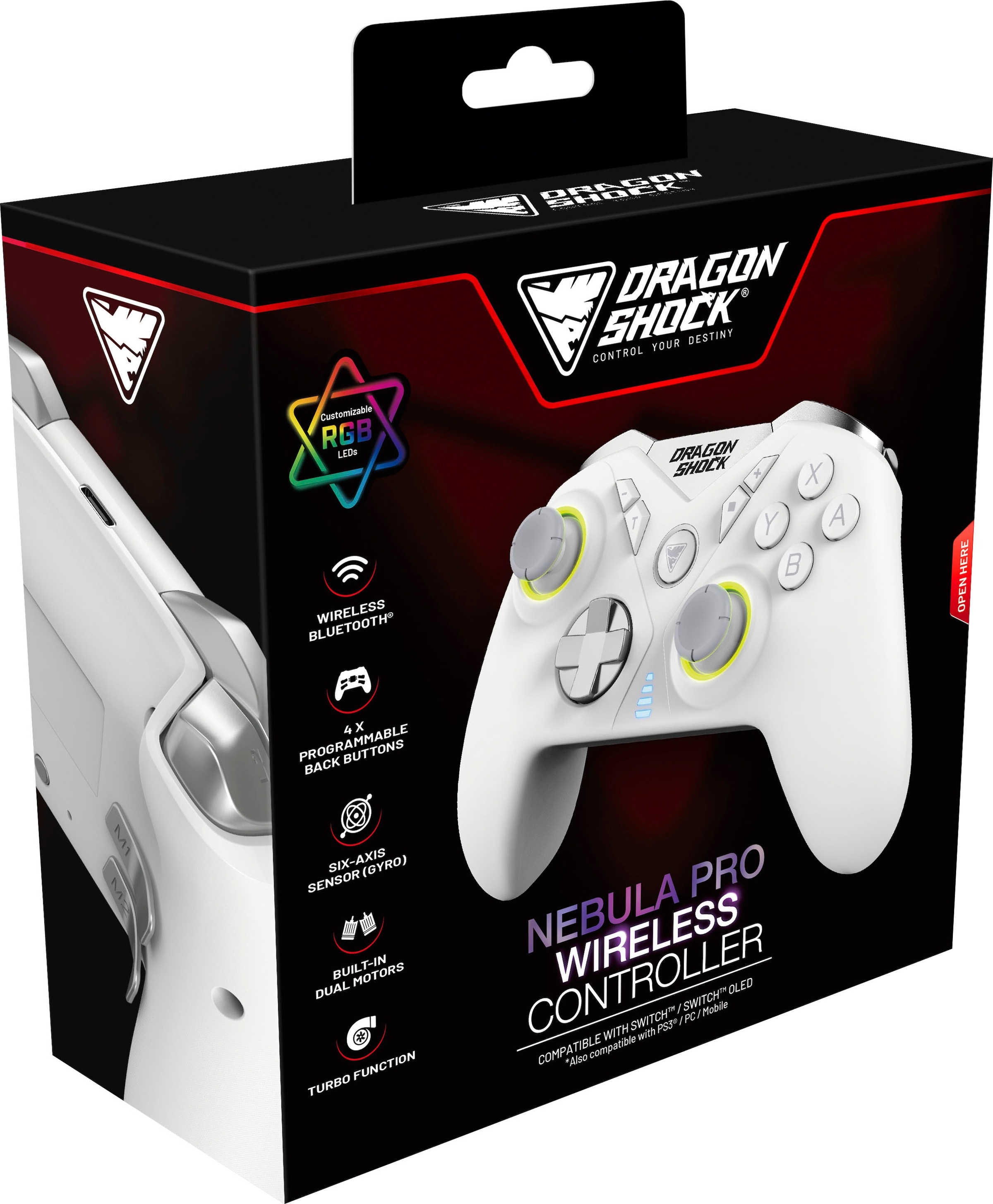 DRAGONSHOCK Controller »Nebula Pro Wireless für Nintento Switch«