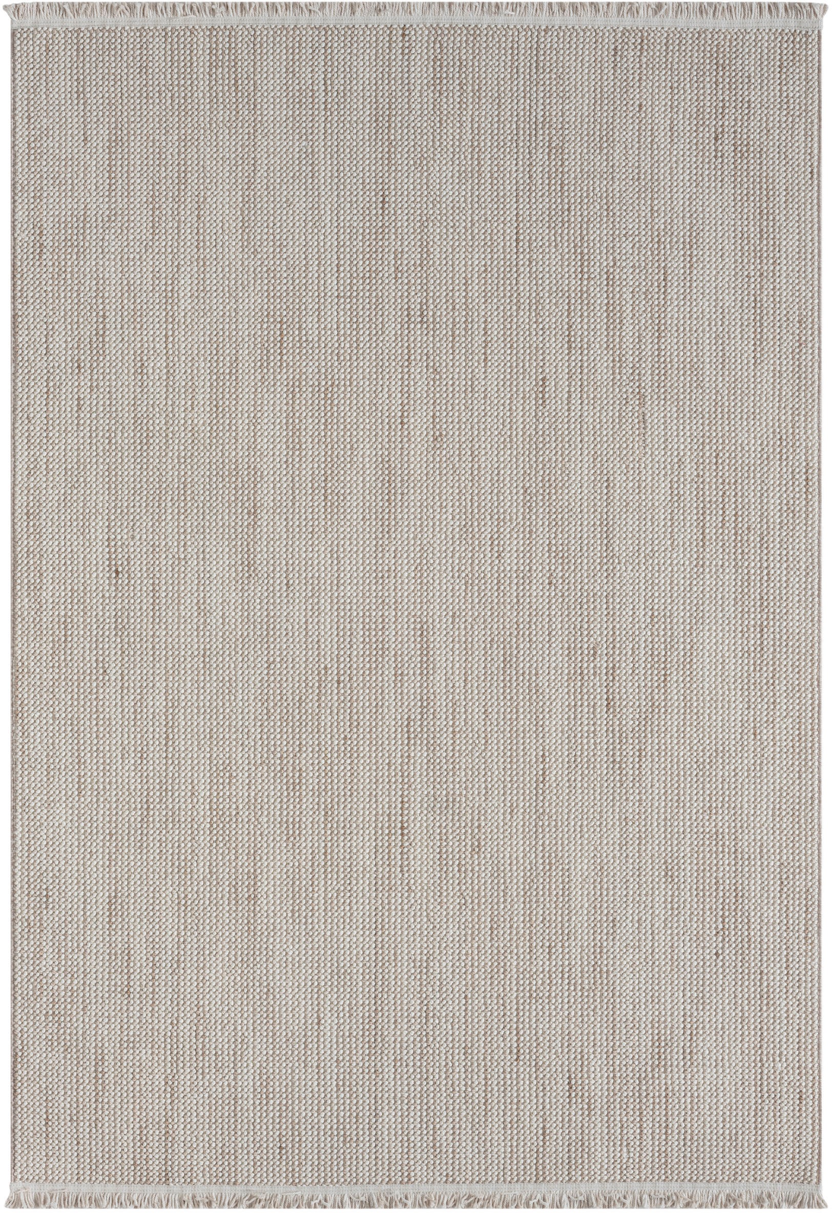 OTTO home Teppich »Vals« rechteckig 7 mm Höhe Uni Farben, meliert, Sisal-Optik, auch in rund erhältlich, mit Fransen