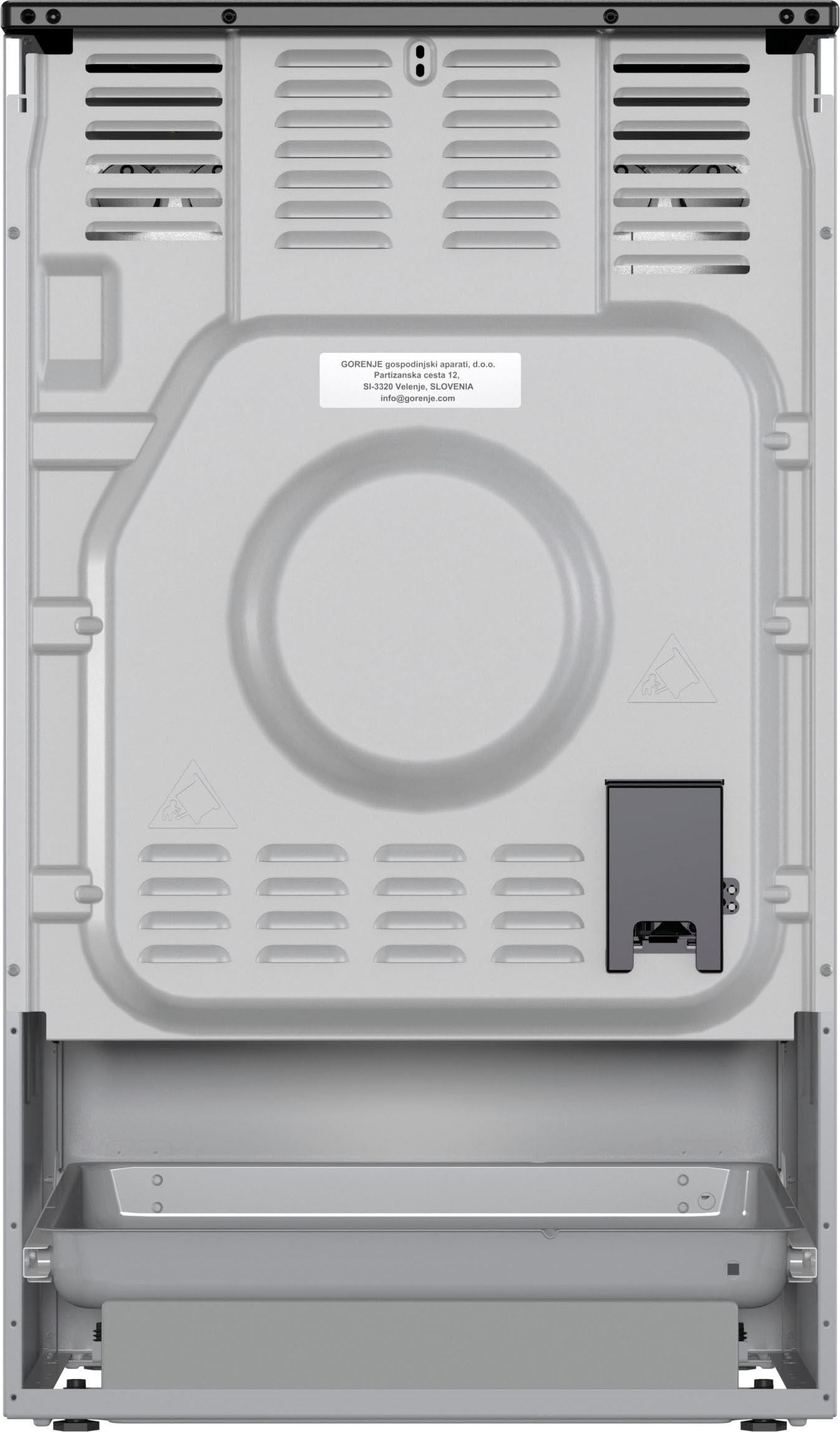 GORENJE Elektro-Standherd »GECS5C70SPAOT«, Aqua Clean, Knusprig genießen – ganz ohne Extra-Kalorien - dank AirFry-Funktion