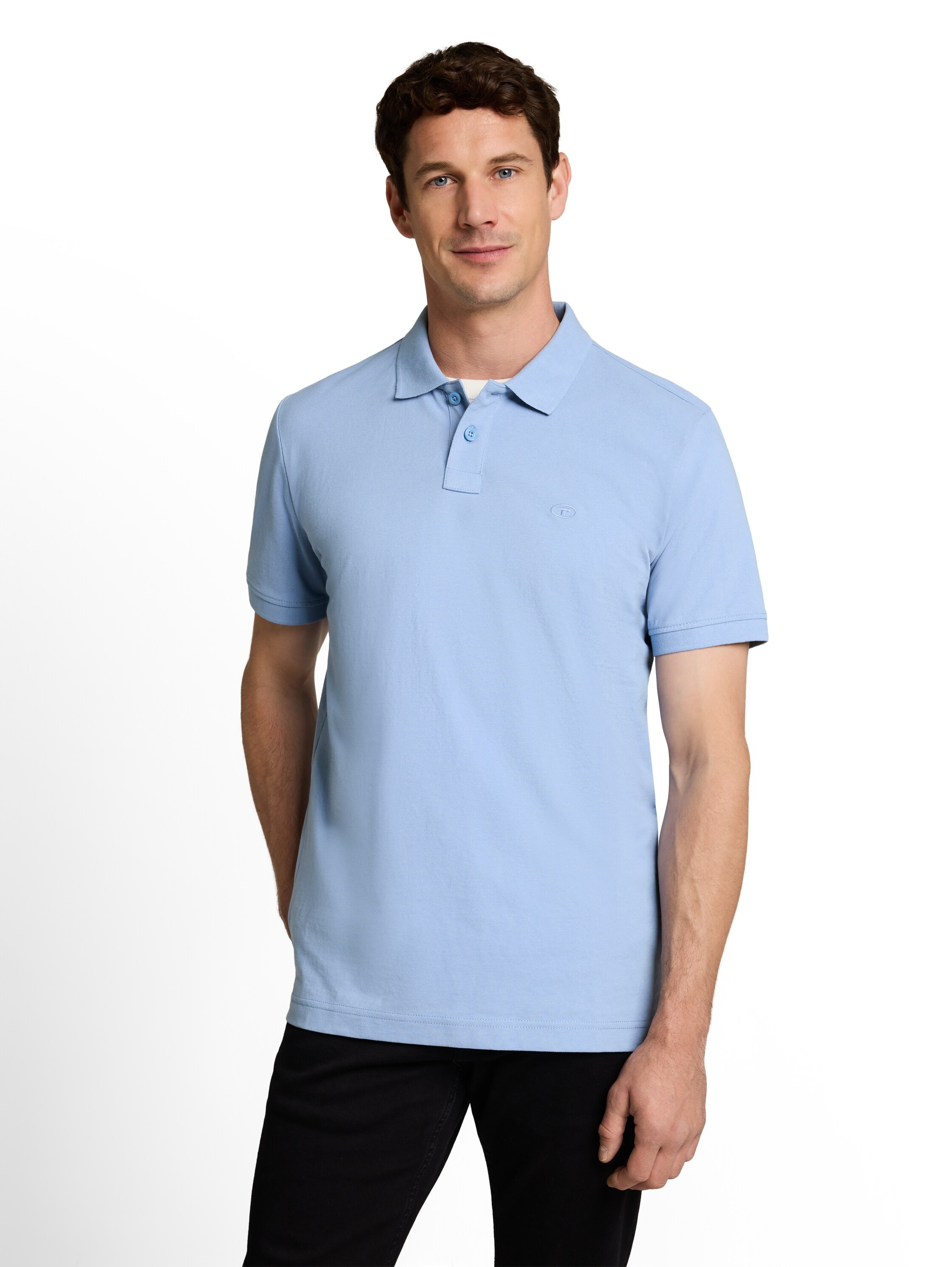 TOM TAILOR Poloshirt »Regular« Poloshirt mit Logostickerei