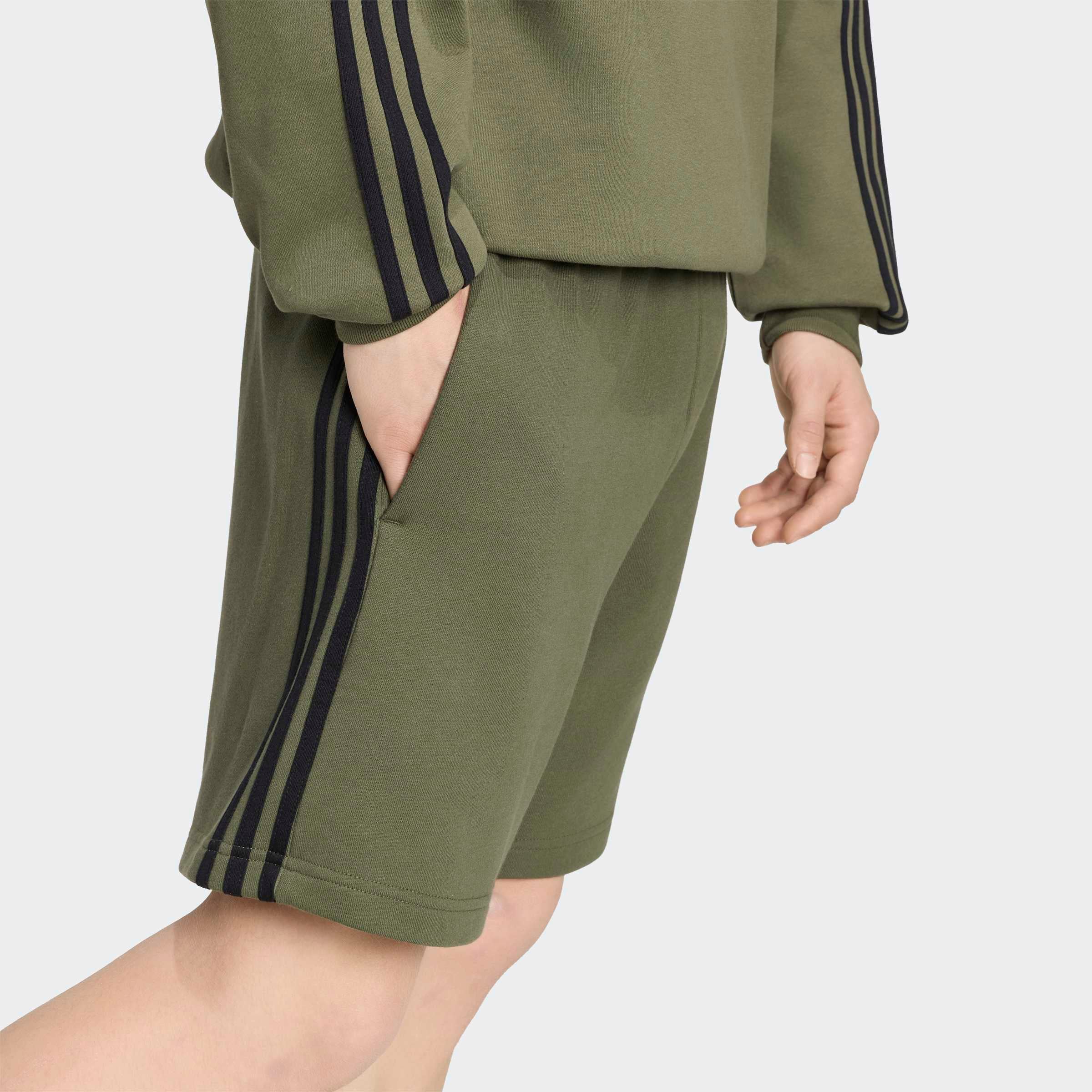 adidas Sportswear Shorts »ESSENTIALS 3-STREIFEN, FRENCH TERRY«