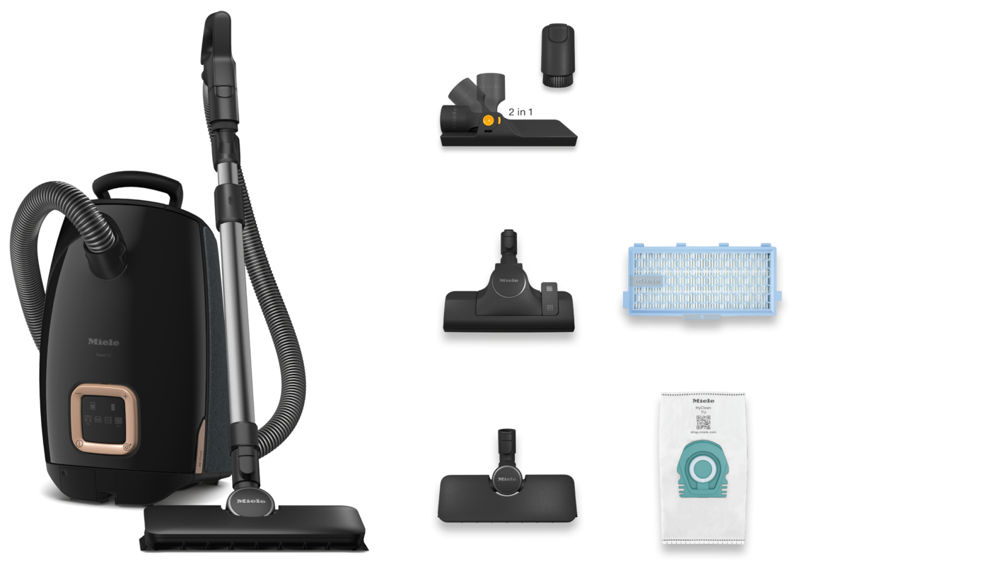 Miele Bodenstaubsauger »Guard L1 AllFloor, ComfortFit, Nachfolger Complete C3 125 Gala Edition« 890 W mit Beutel Leistungsstark, eine Bürste für alle Bodenbeläge, DynamicDrive