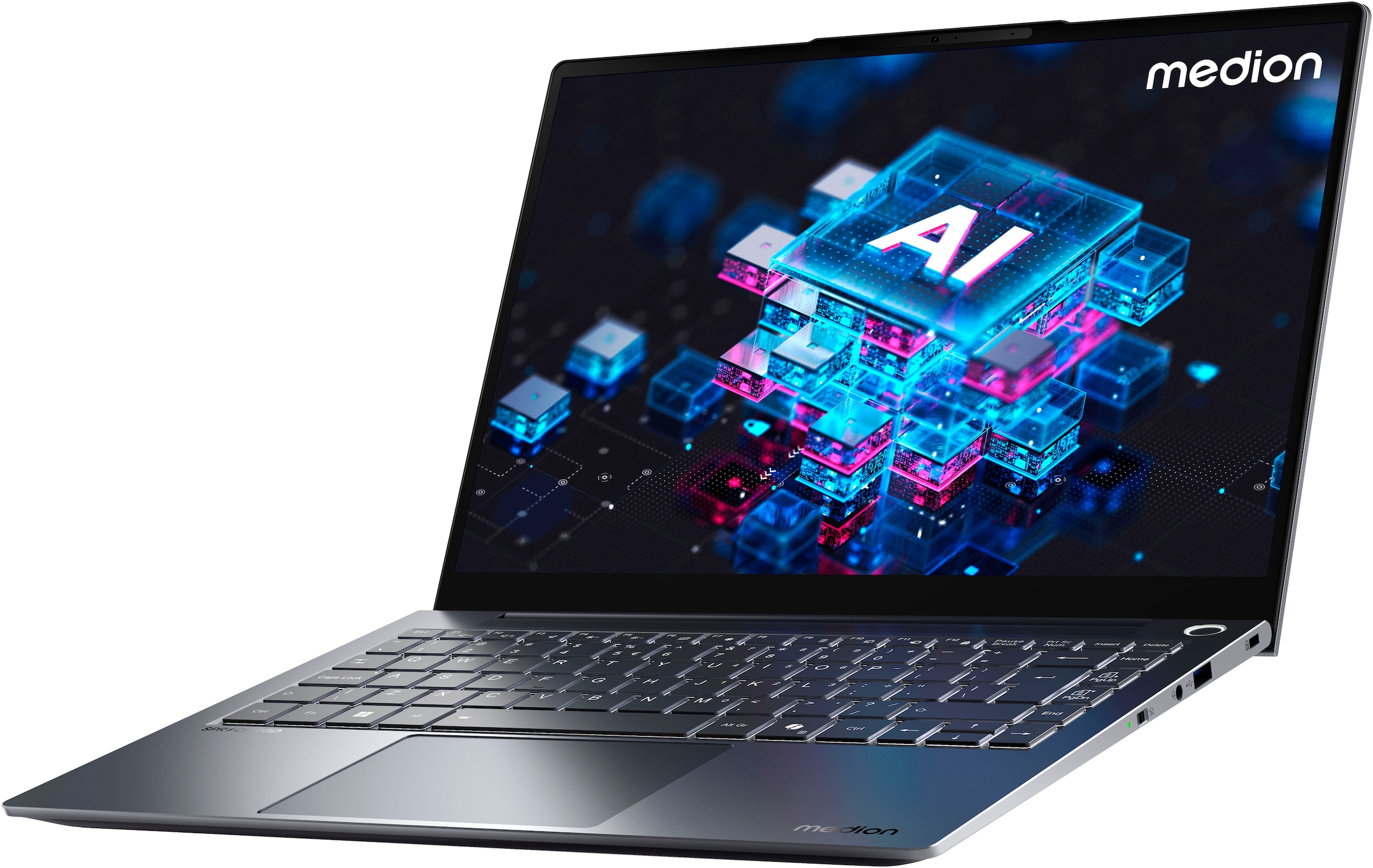 Medion® Notebook »SPRCHRGD 14 S2«, 35,56 cm, / 14 Zoll, Intel, Core Ultra 5, ARC, 512 GB SSD
