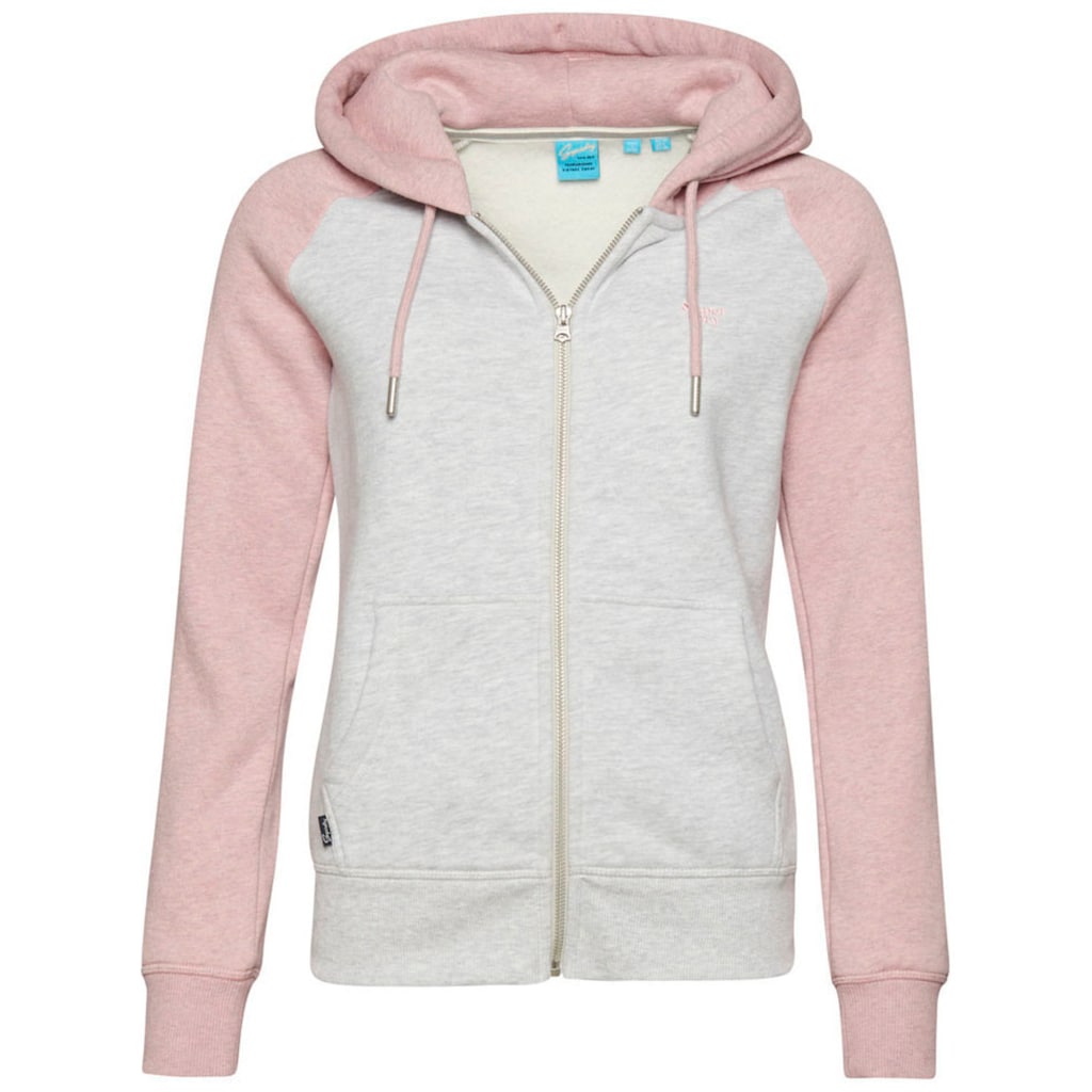 Superdry Kapuzensweatjacke »ESSENTIAL BASEBALL ZIP HOODIE«