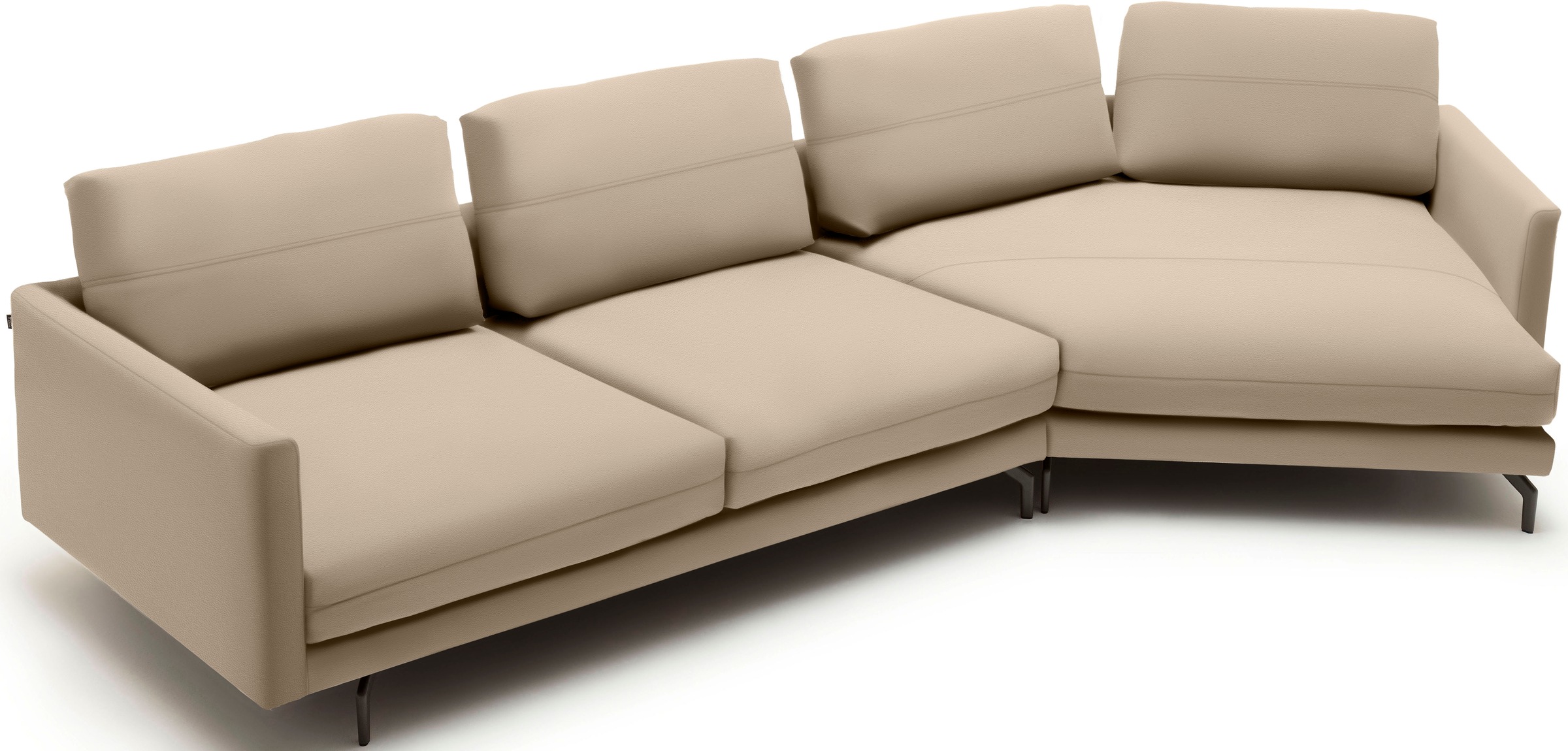 Creation BY ROLF BENZ Wohnlandschaft »CR.414«, Wahlweise aus Leder oder Chenille