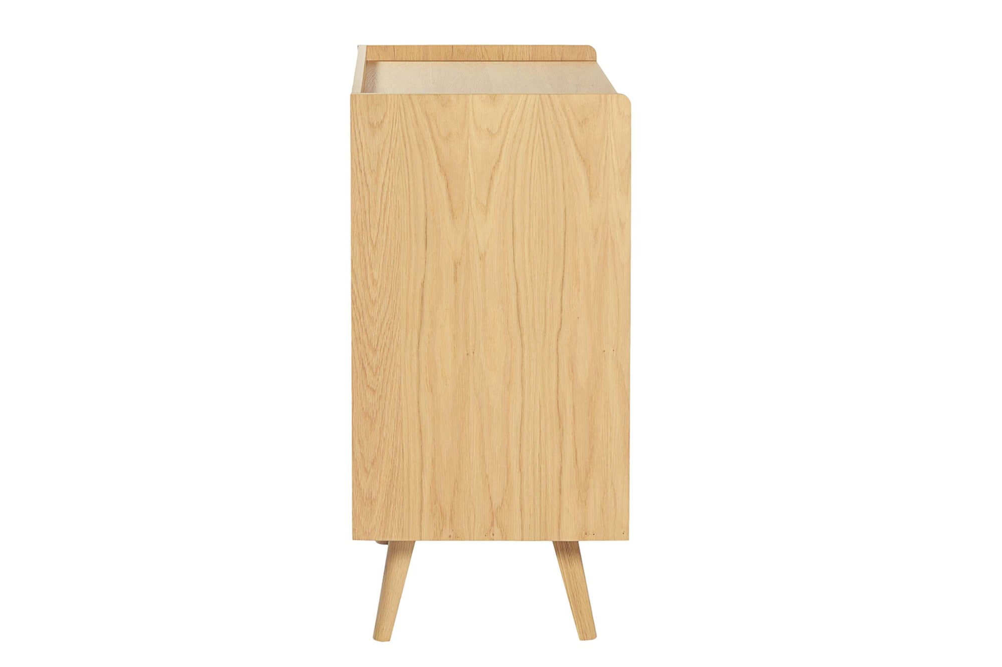 Woodman Kommode »Nice«, Breite 75 cm, 2-türig, mit Echtholzfurnier aus Eiche, FSC®