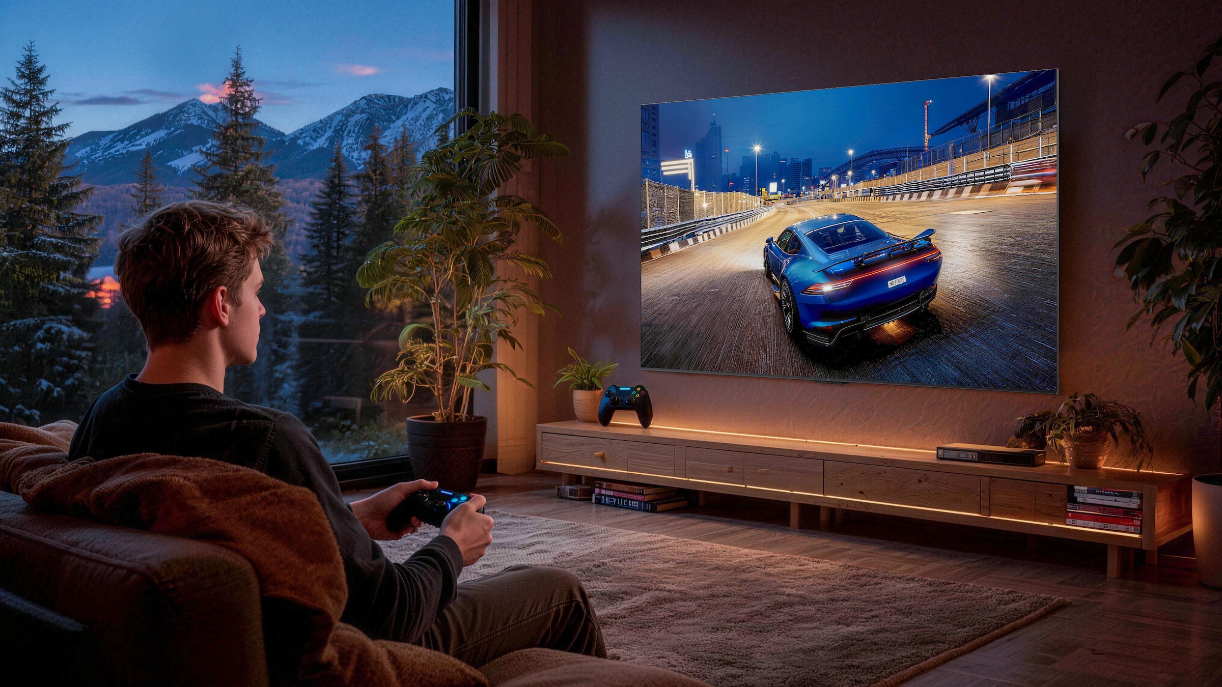 TCL QLED Mini LED-Fernseher »75Q7D ProX1« 189 cm/75 ″