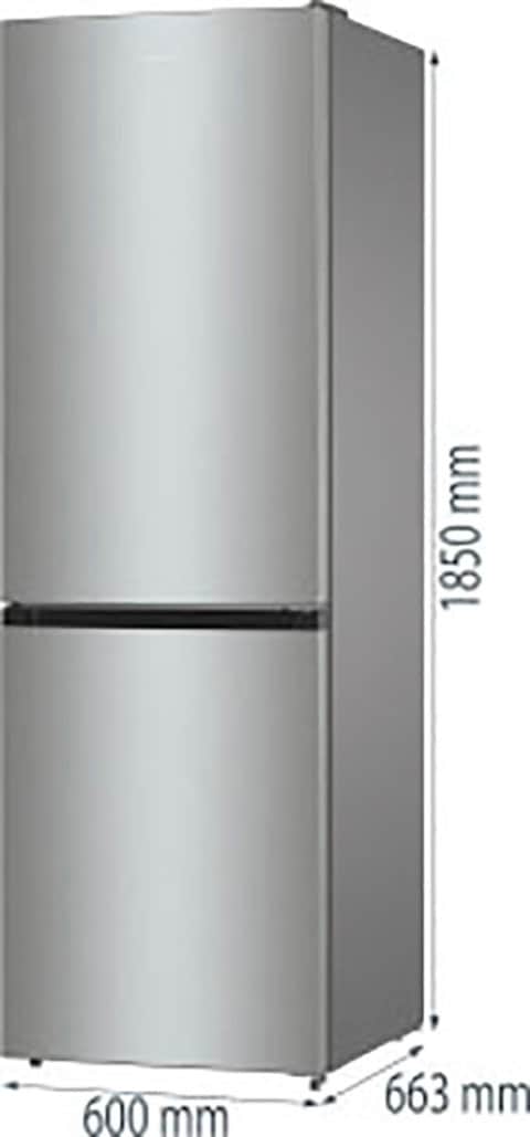 GORENJE Kühl-/Gefrierkombination »NRC 619 BSXL4«, ConvertActive Schublade