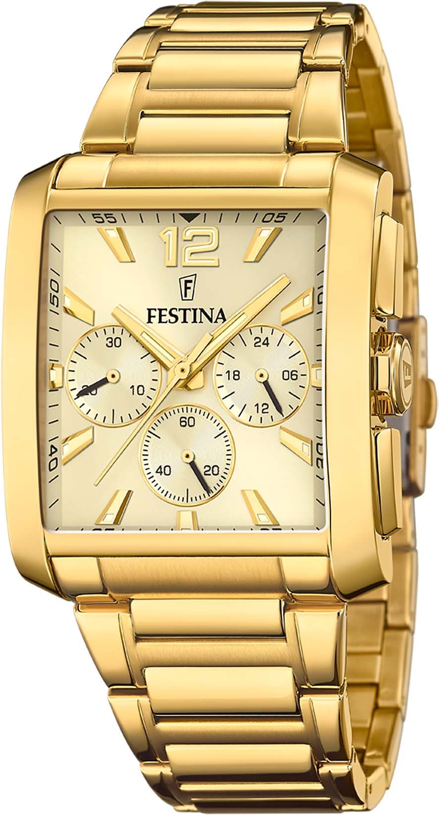 Festina Chronograph »F20638/2«, Armbanduhr, Quarzuhr, Herrenuhr, Stoppfunktion