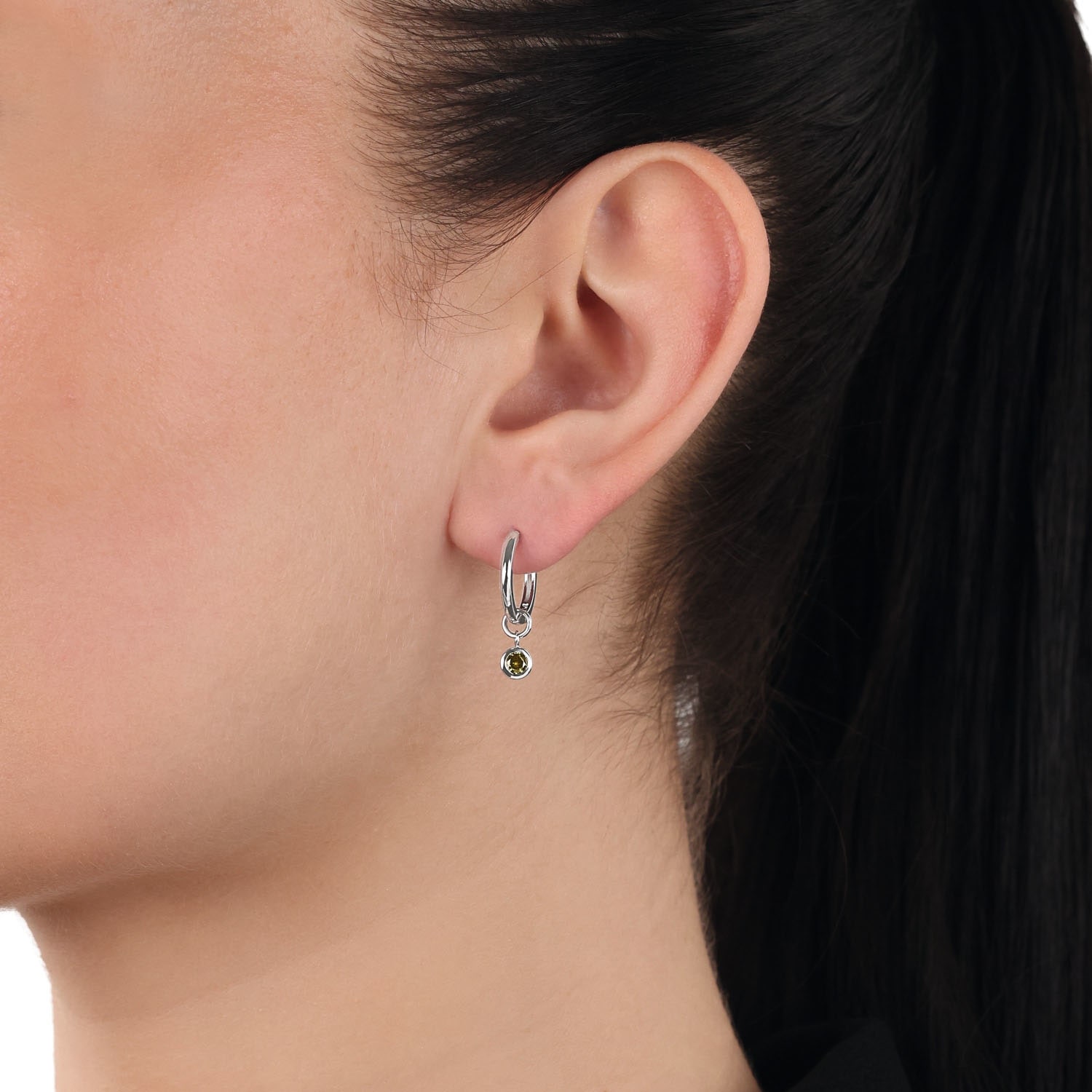 Amor Charm-Einhänger »Geburtsstein« mit Zirkonia (synth.) oder Stein (synth.)