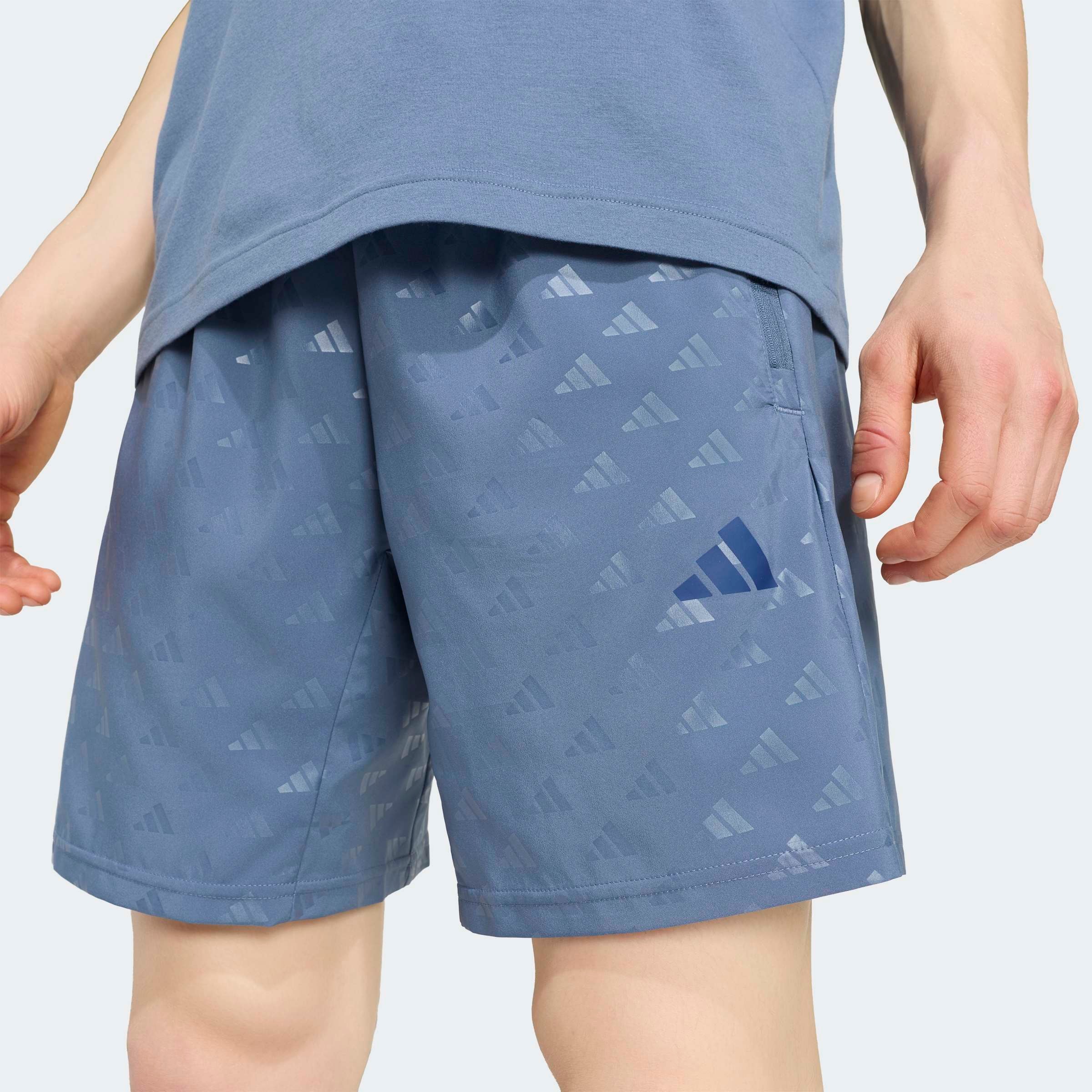 adidas Performance Shorts »WORKOUT ESSENTIALS BRANDLOVE WOVEN«  für sportliche Aktivitäten, mit Climacool®, Normal-weite Passform