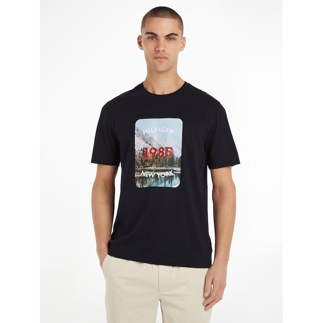 Tommy Hilfiger T-Shirt »LANDSCAPE GRAPHIC TEE« bei OTTO