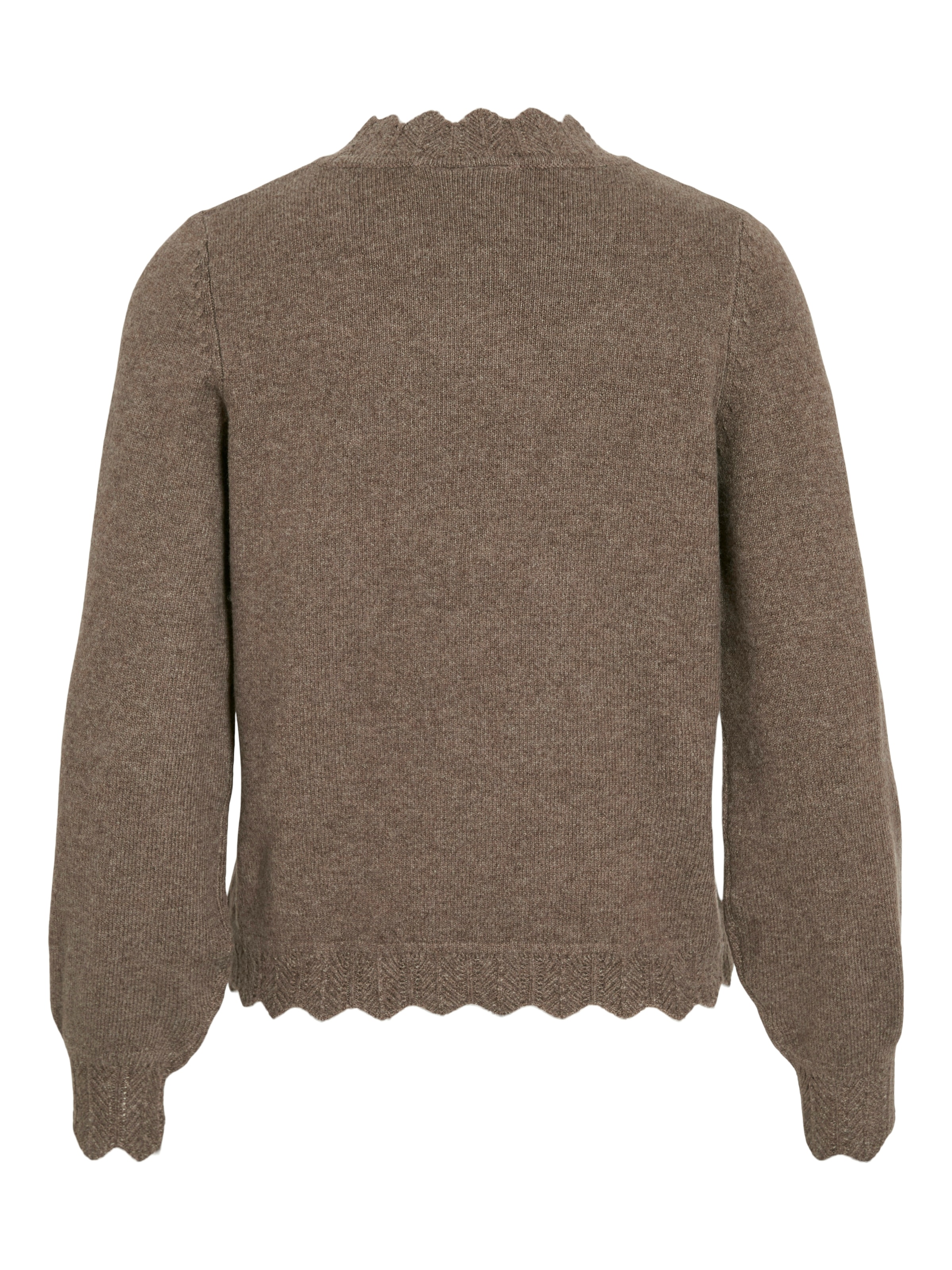 Vila Strickpullover »VINIKOLINA O-NECK L/S KNIT TOP - NOOS«