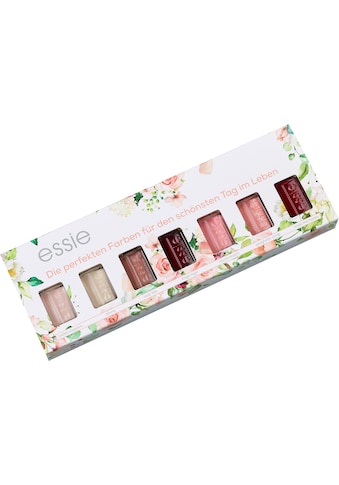 Nagellack-Set »Essie Bride - Perfekte Farben«, (Set, 7 tlg.)