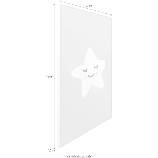 Reinders! Wandbild »Slim Frame White 50x70 Sleeping Star« im OTTO Online  Shop