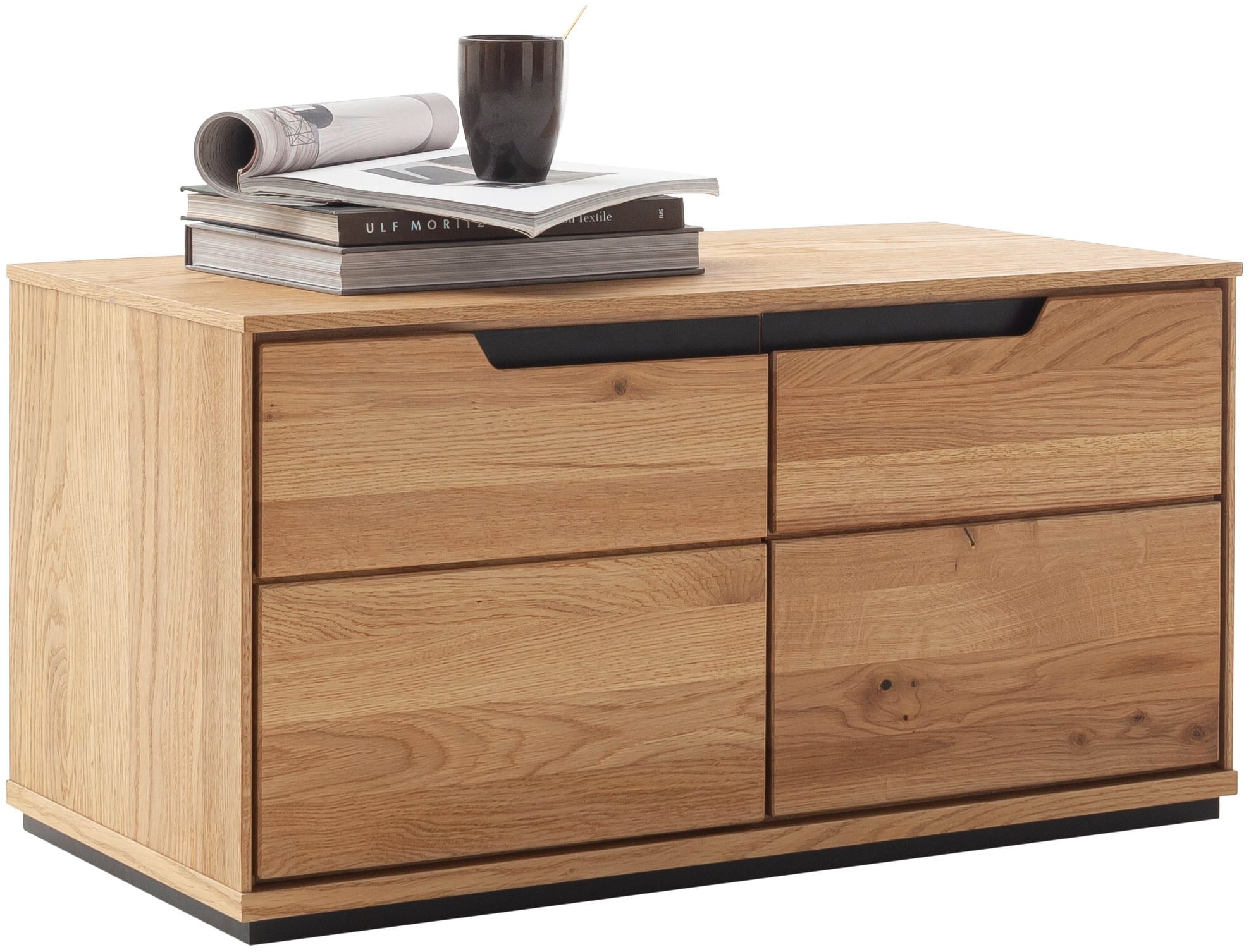 MCA living Sitzbank »Araya Garderobenbank,Flurbank,Bank mit Stauraum,Bankmöbel,Breite 79 cm« Set, 1 Stück, 1 Stk. tlg. FSC-Mix, Türen gedämpft, Made in Europe