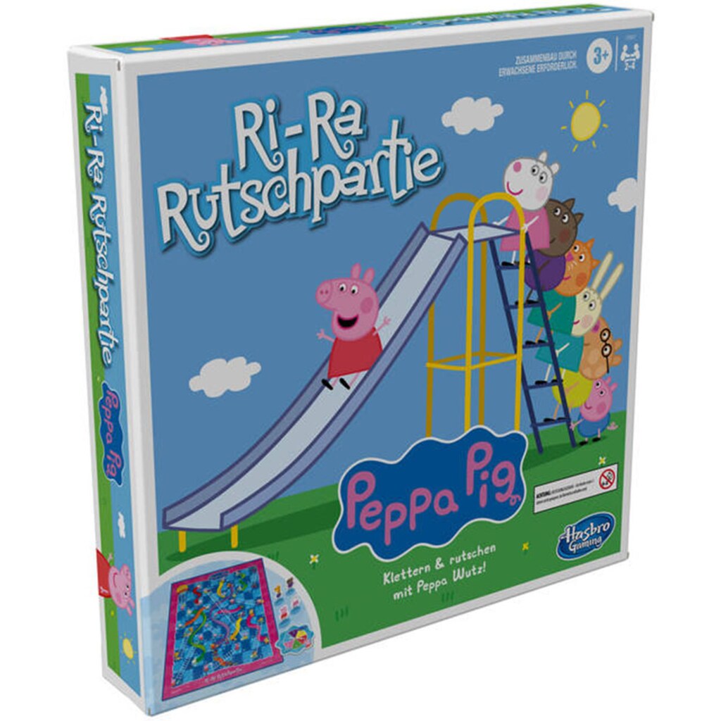 Hasbro Spiel »Ri-Ra-Rutschpartie Peppa Pig«, Made in Germany