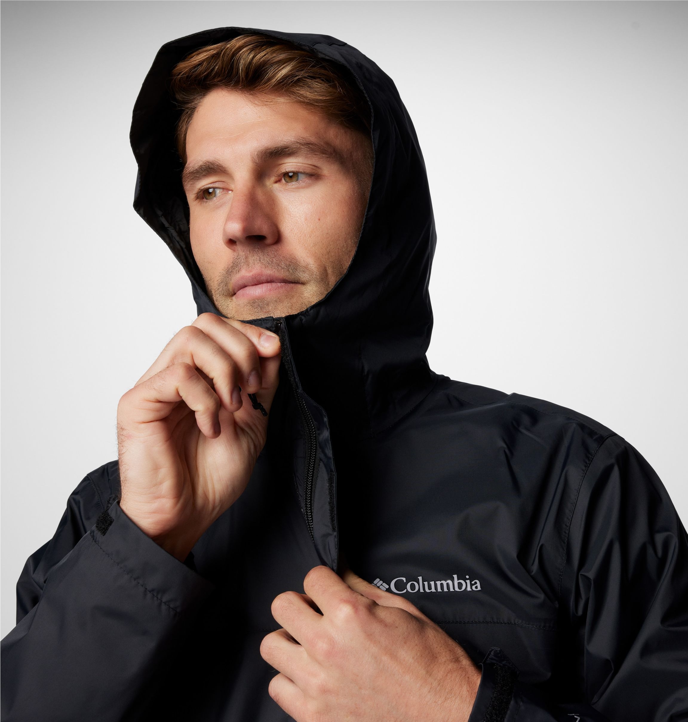 Columbia Regenjacke »WATERTIGHT II JACKET«, (1 St.), mit Kapuze