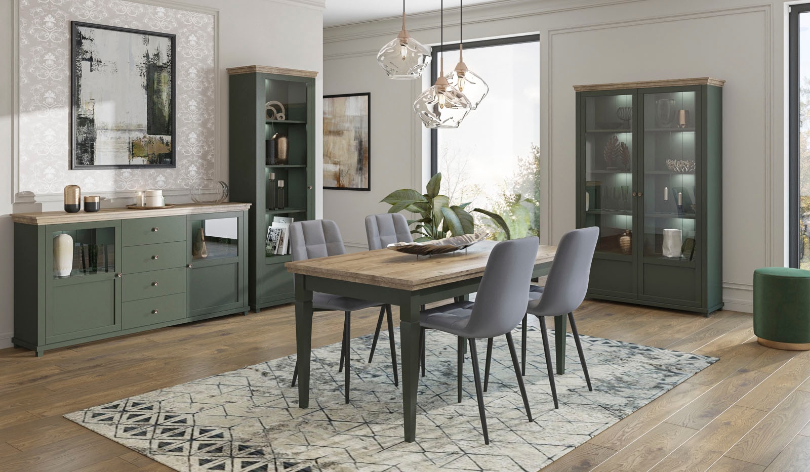 Home affaire Esstisch »Evora«, Breite 160 cm, verlängerbar auf 240 cm