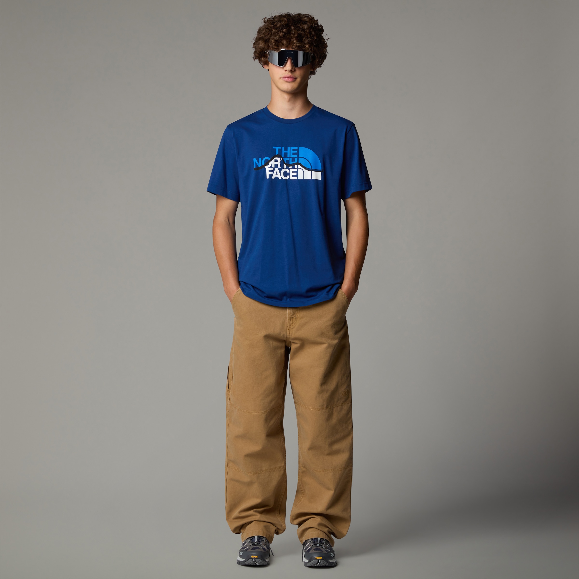 The North Face T-Shirt »M SS MOUNTAIN LINE TEE«, (1 tlg.)