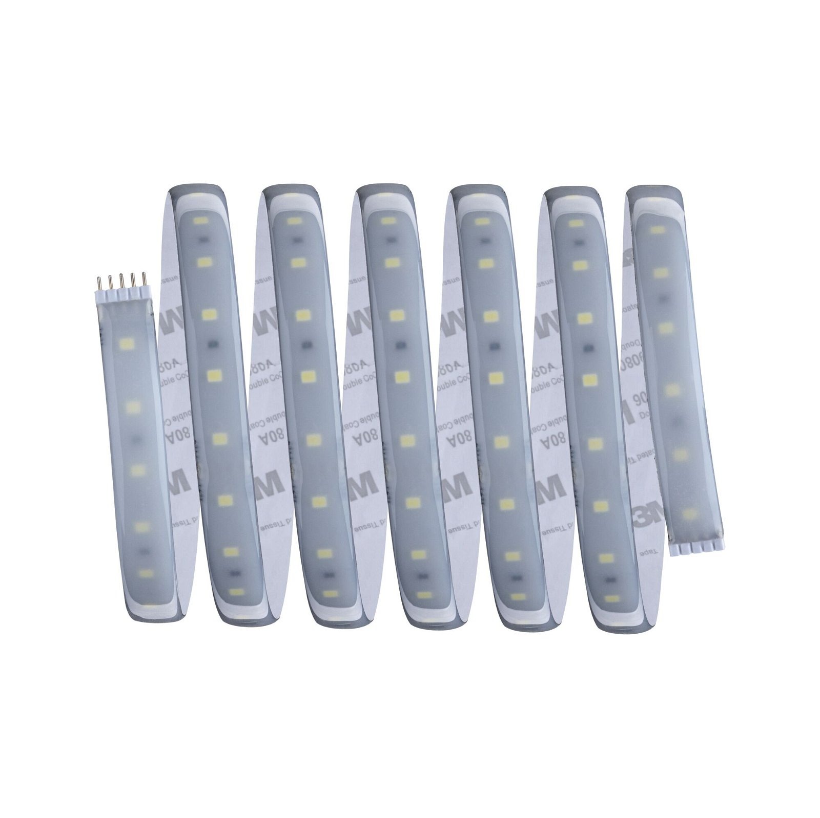 Paulmann LED-Streifen »MaxLED 500 Stripe 2,5m Daylight Cover 6500K 15W 24V Silber Kunststoff«, 1 St.-flammig, IP44