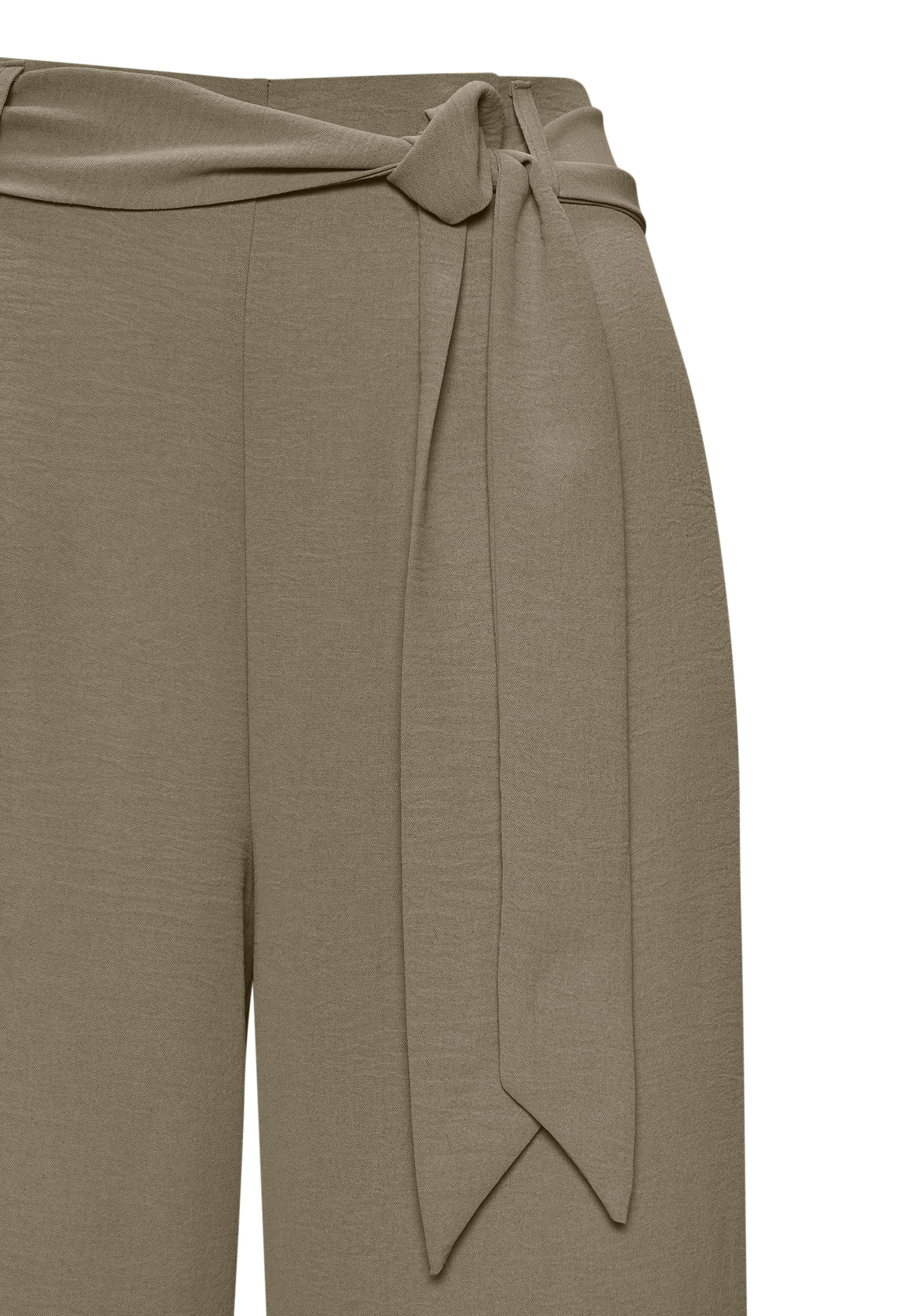 Vivance Schlupfhose, (mit Gürtel), mit elastischem Bund, Sommerhose, Basic